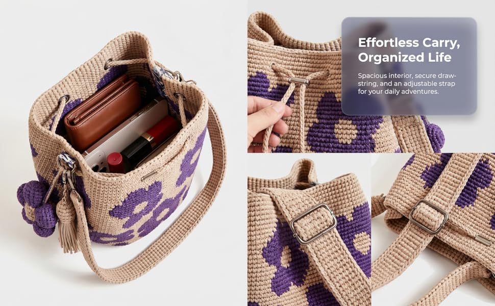 crochet handbags for women