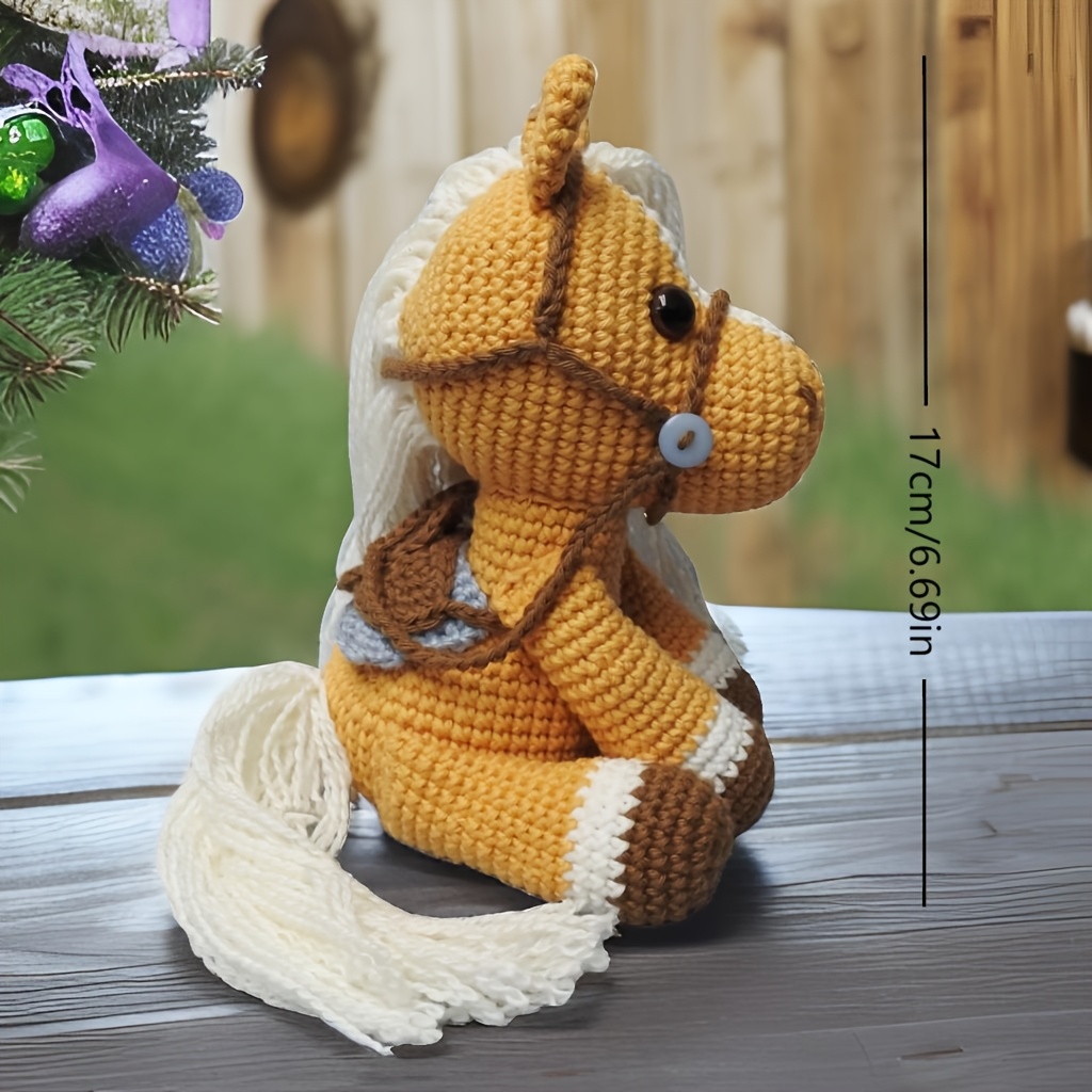 A Beginner'S Crochet Kit Featuring Animal Designs for Adults, Complete with Step-By-Step Video Tutorials. This Knitting Set Is a Charming And Fun Home Decor Piece, Perfect As a Birthday Or Valentine'S Day Gift-Hookcrafted