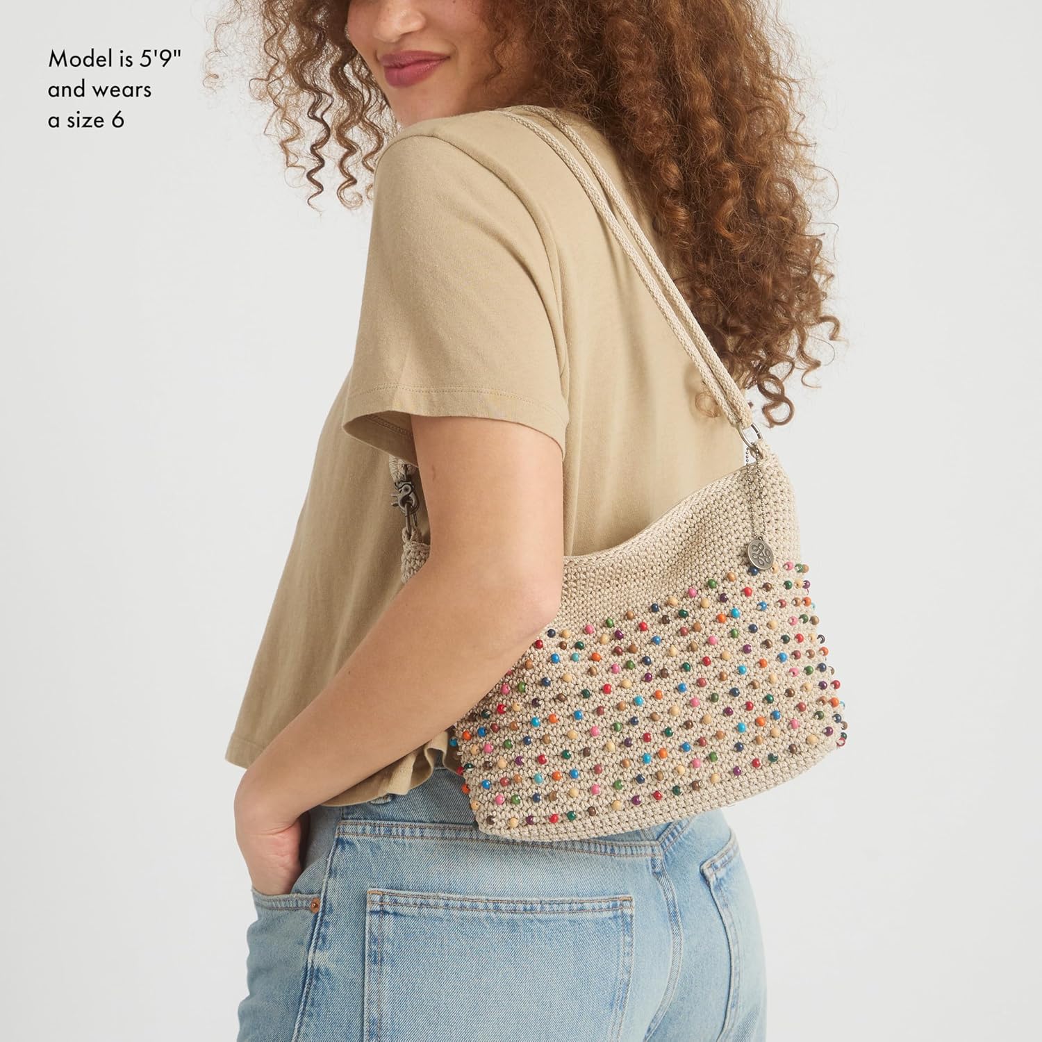Lumi Convertible Crossbody Purse - Women's Handbag for Everyday & Travel, 3-in-1 Small Crossbody in Crochet & Leather