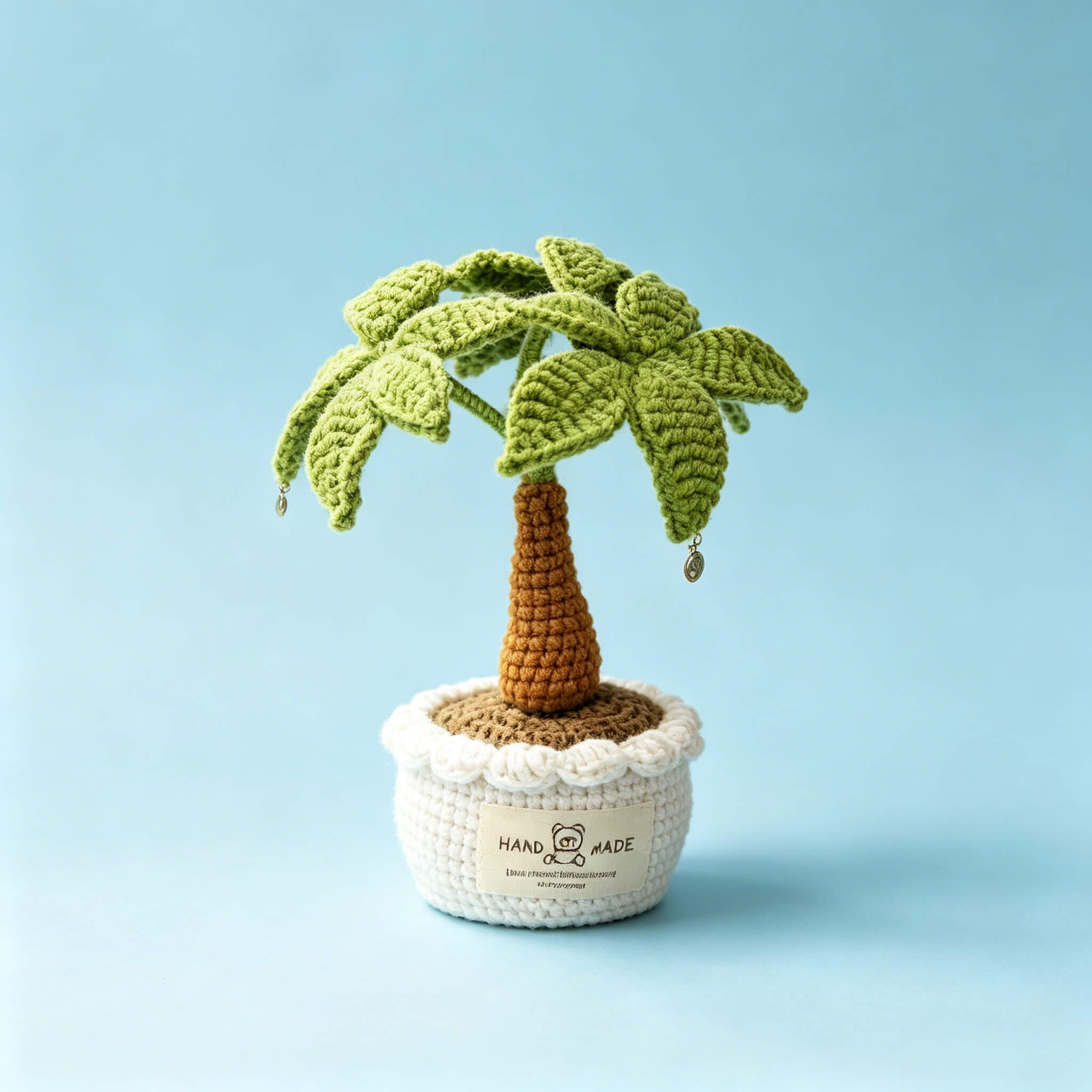 Handmade Crochet Money Tree Potted Plant 🌱 | Cute Amigurumi Bonsai Decor