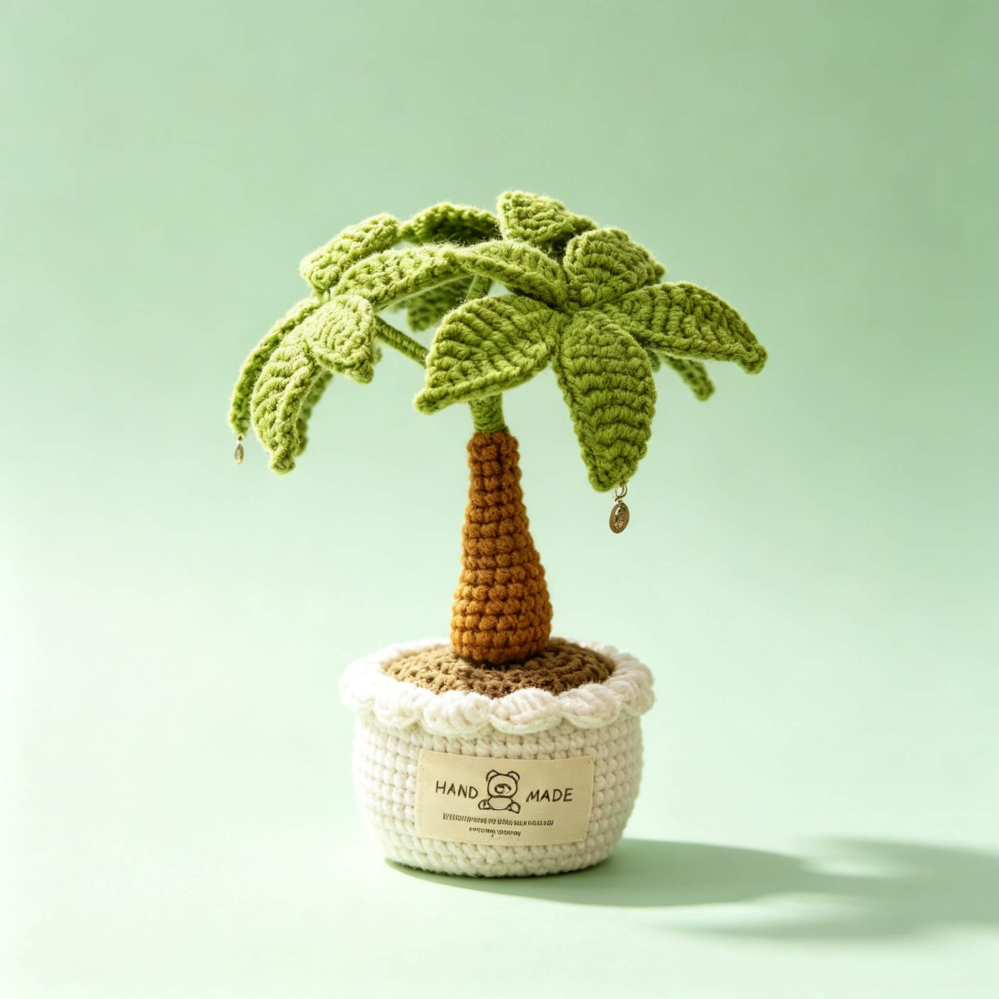 Handmade Crochet Money Tree Potted Plant 🌱 | Cute Amigurumi Bonsai Decor