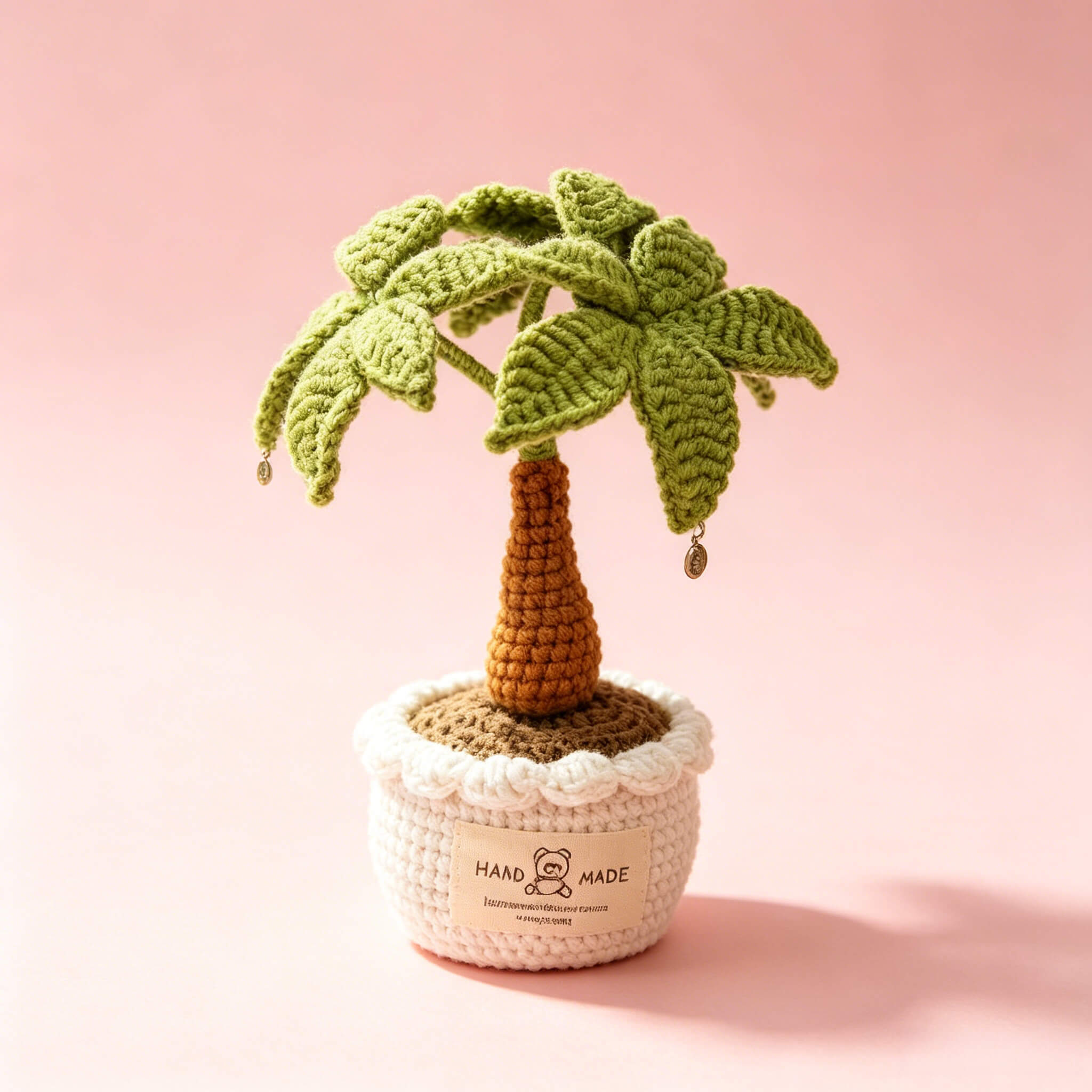Handmade Crochet Money Tree Potted Plant 🌱 | Cute Amigurumi Bonsai Decor