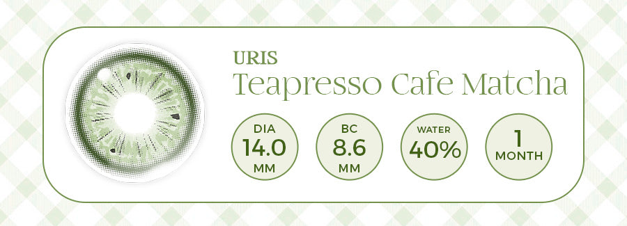 Uris Teapresso Cafe Matcha Lenses