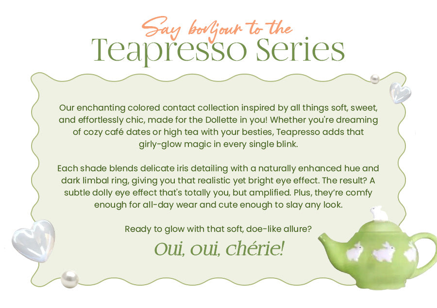 Uris Teapresso Cafe Matcha Lenses