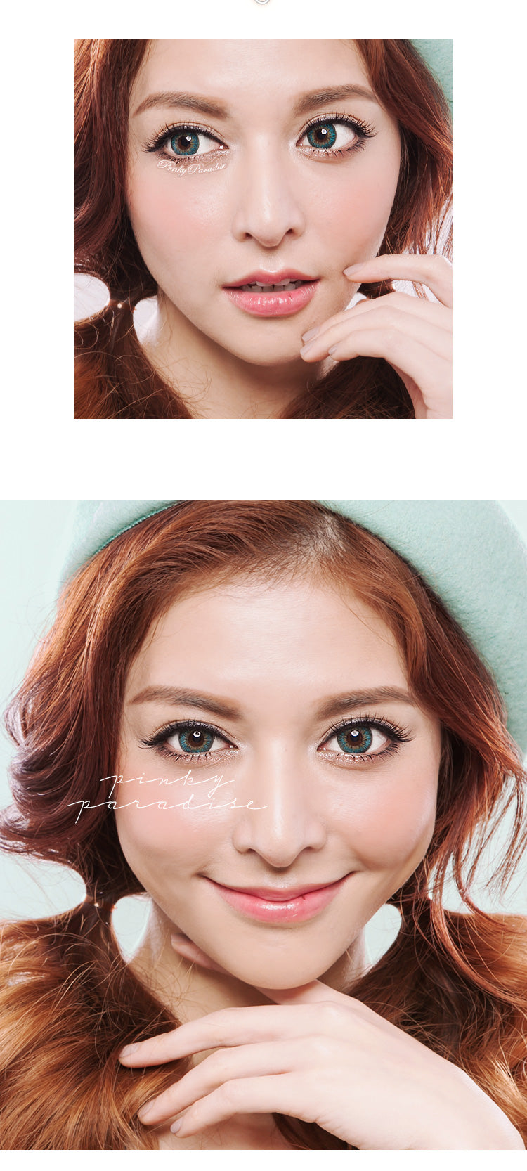 G&G Shinny Turquoise Circle Lenses 2