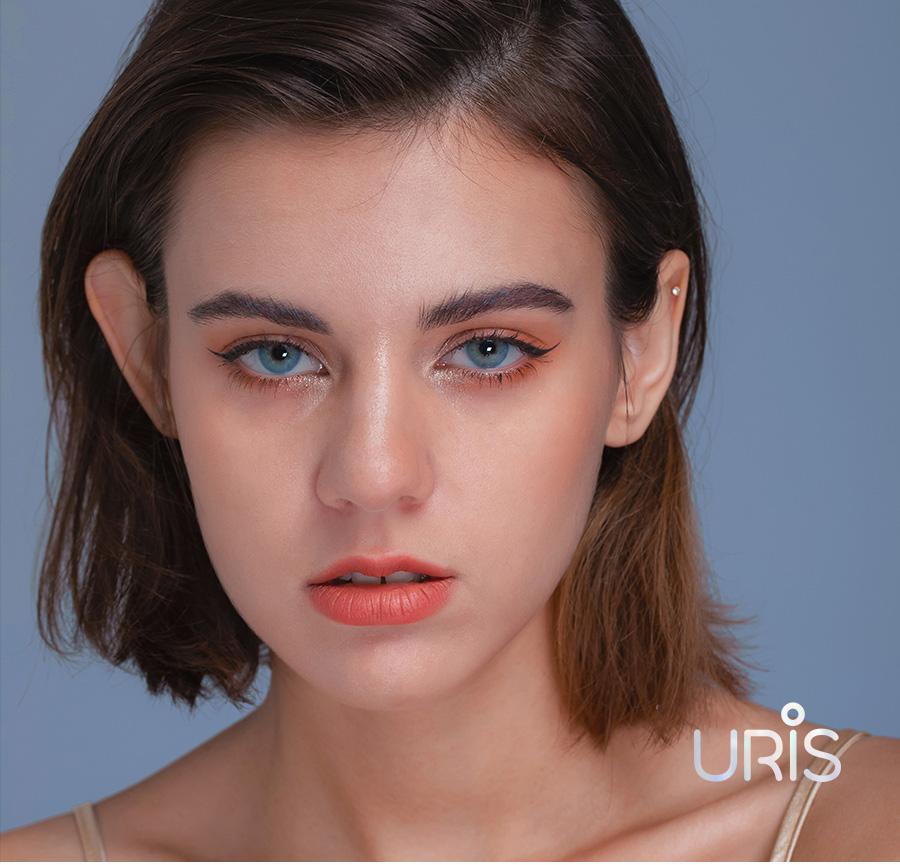 Pinkyparadise Uris polaris blue colored contact lenses