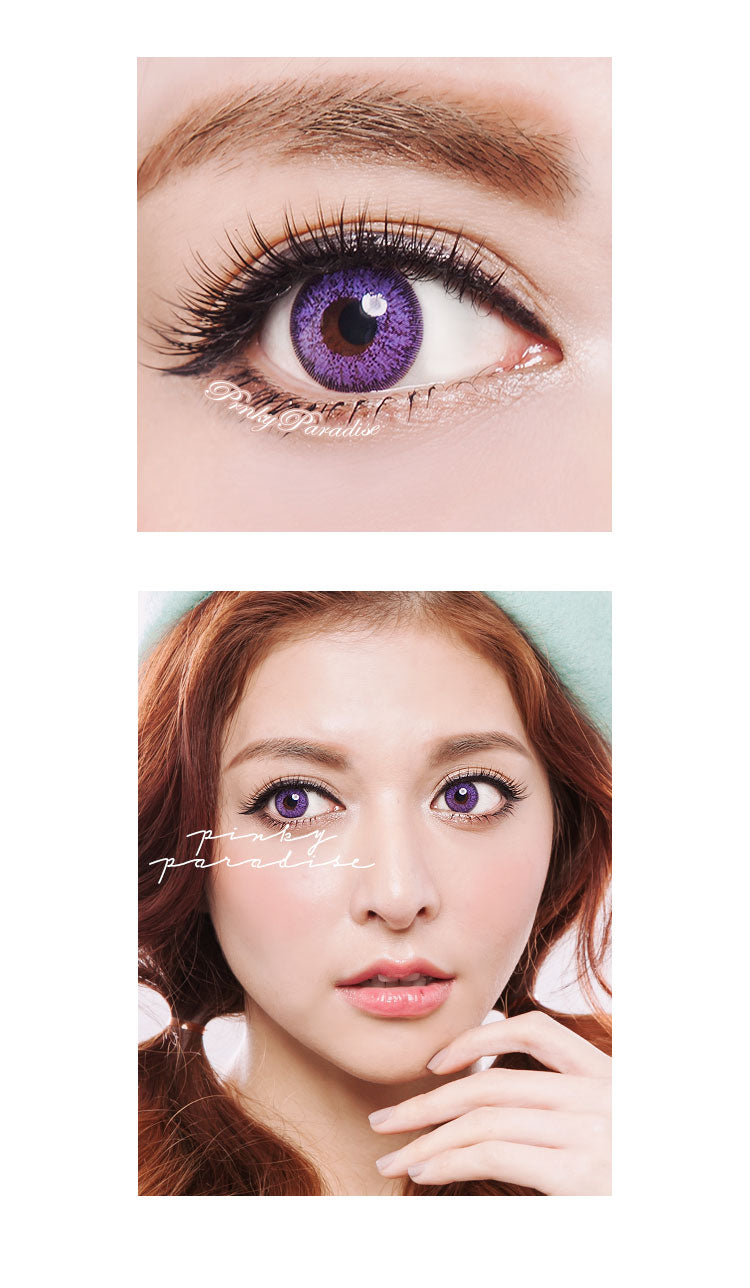 GBT Violet Circle Lenses Closeup