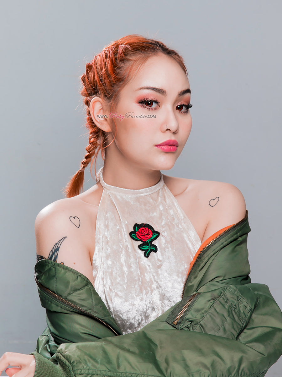 Venus Eye Bright Red Circle Lenses (Colored Contacts)