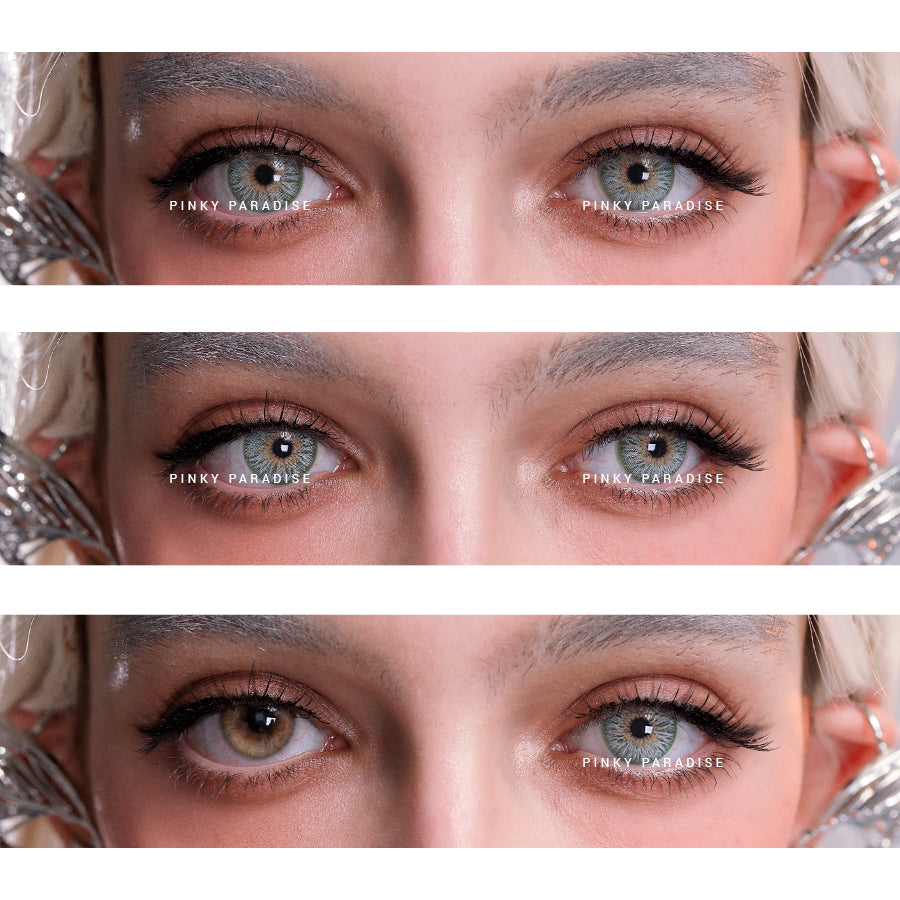 most natural looking green colored contacts
