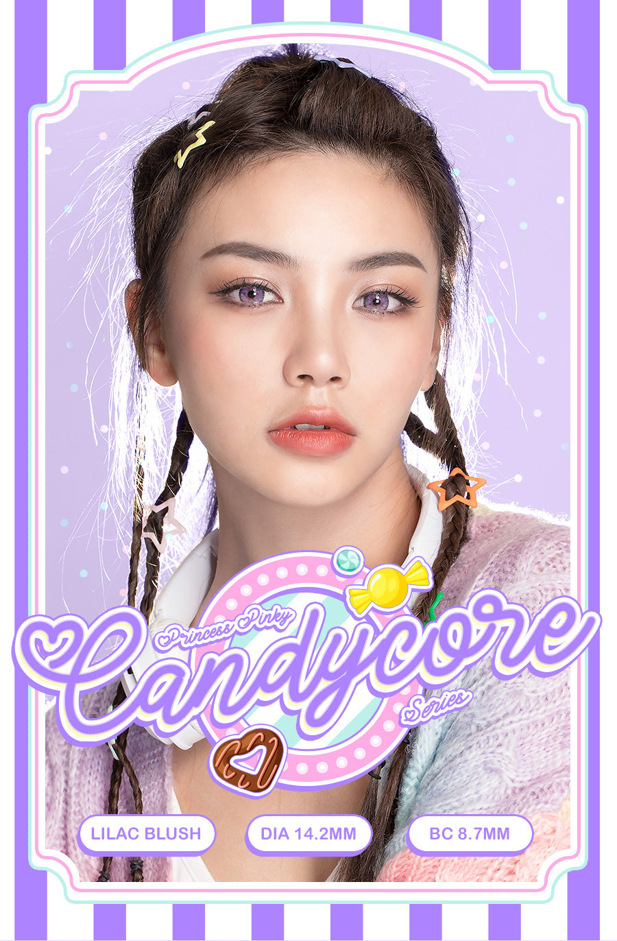 Princess Pinky Candycore Lilac Blush