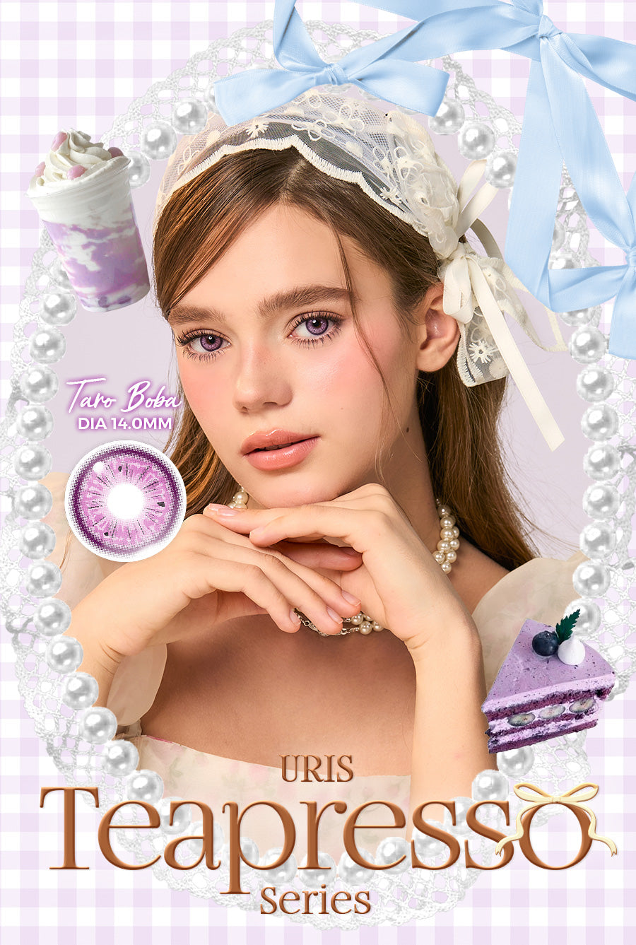 Uris Teapresso Taro Boba Lenses