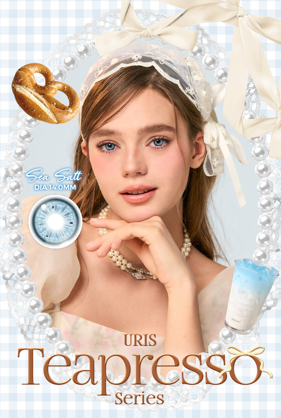 Uris Teapresso Sea Salt Blue Lenses