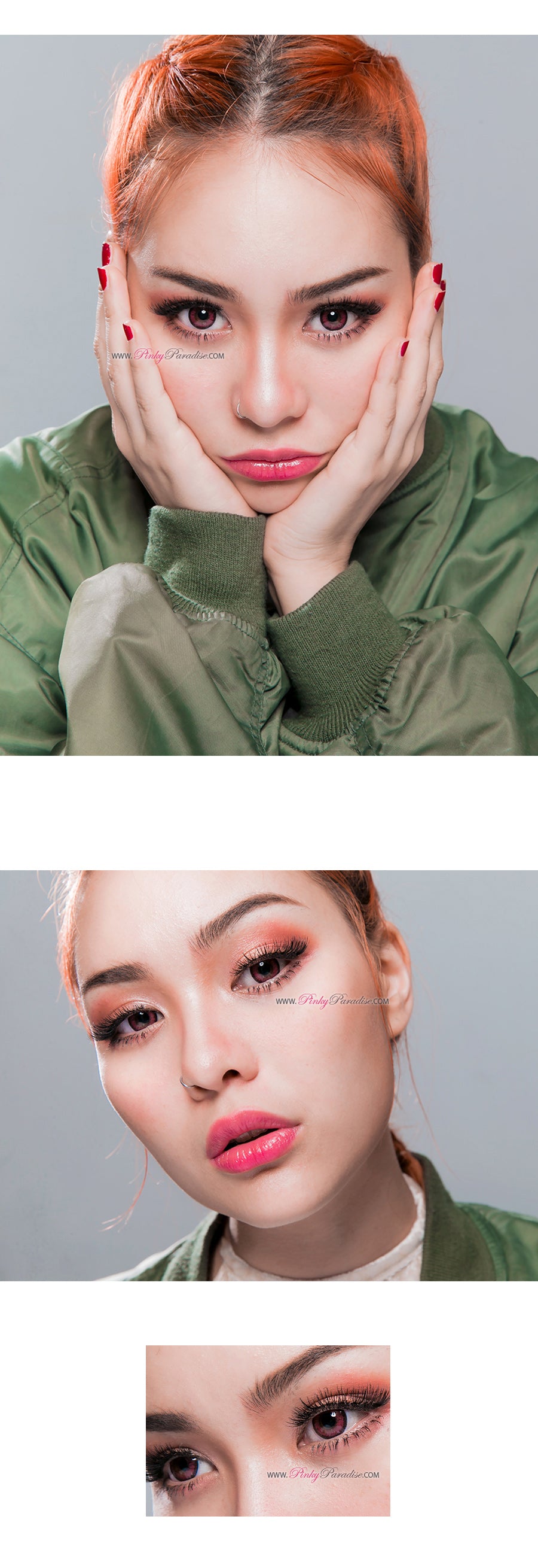 Venus Eye Red Circle Lenses (Colored Contacts)
