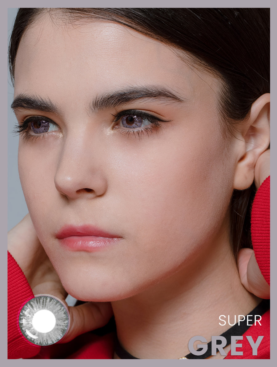 Super Series Grey colored contact