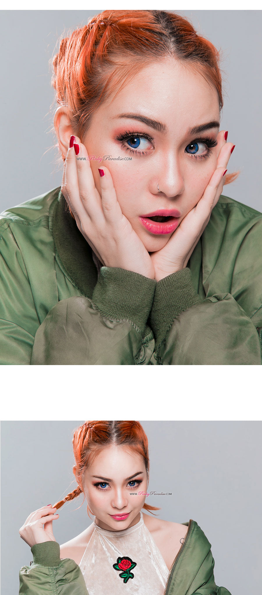 Venus Eye Blue Circle Lenses (Colored Contacts)