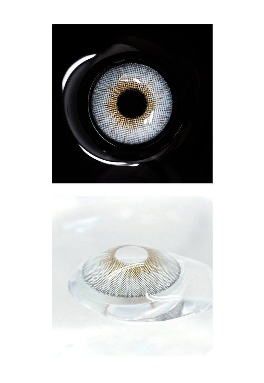The most vivid frosted gray contacts for game cosplay
