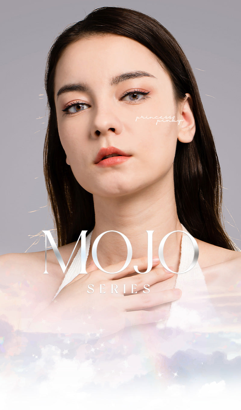 Princess Pinky Mojo grey Colored Contact Lenses