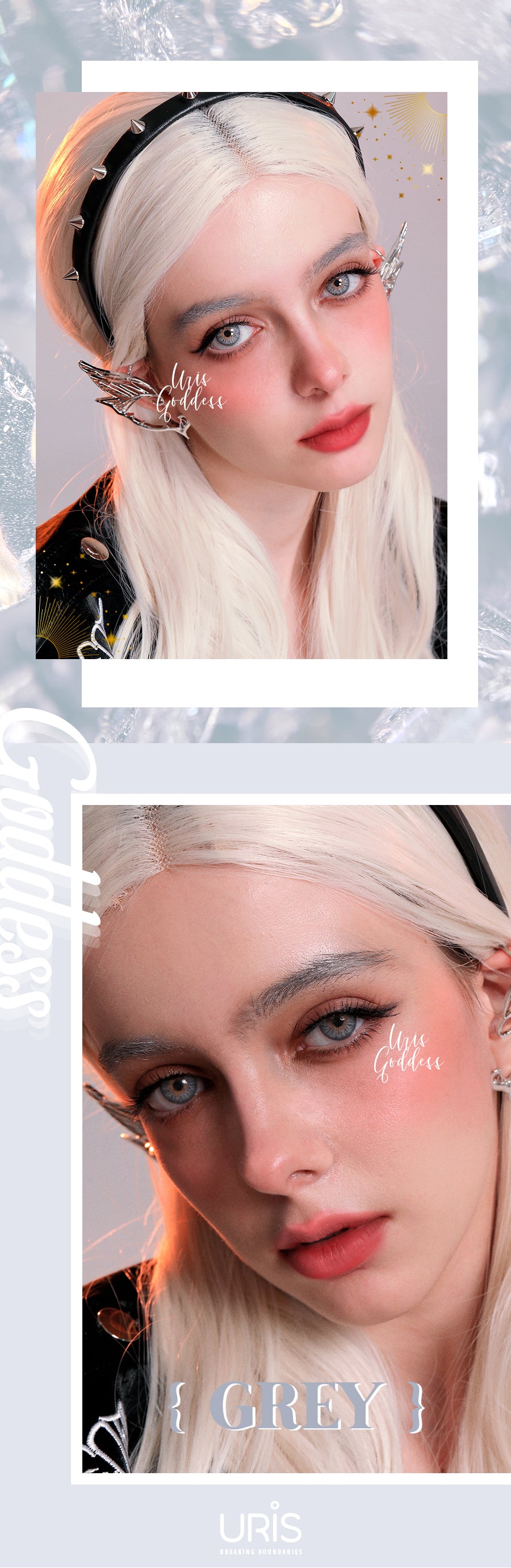 most natural looking grey colored contacts