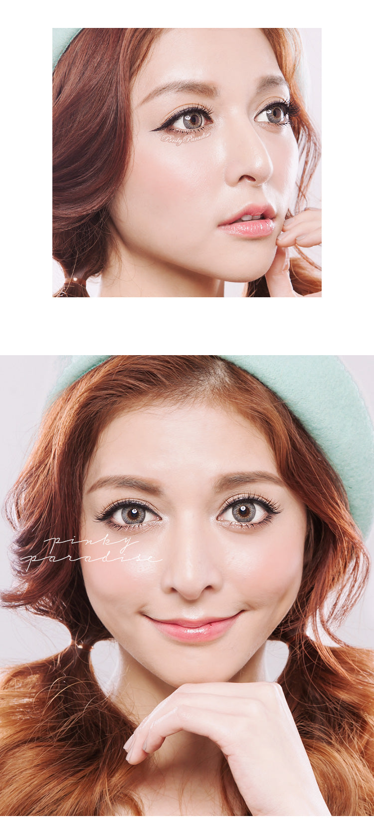 G&G Shinny Grey Circle Lenses 2