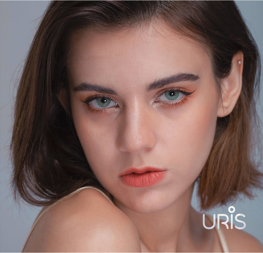 Pinkyparadise Uris Polaris Green colored contact lenses