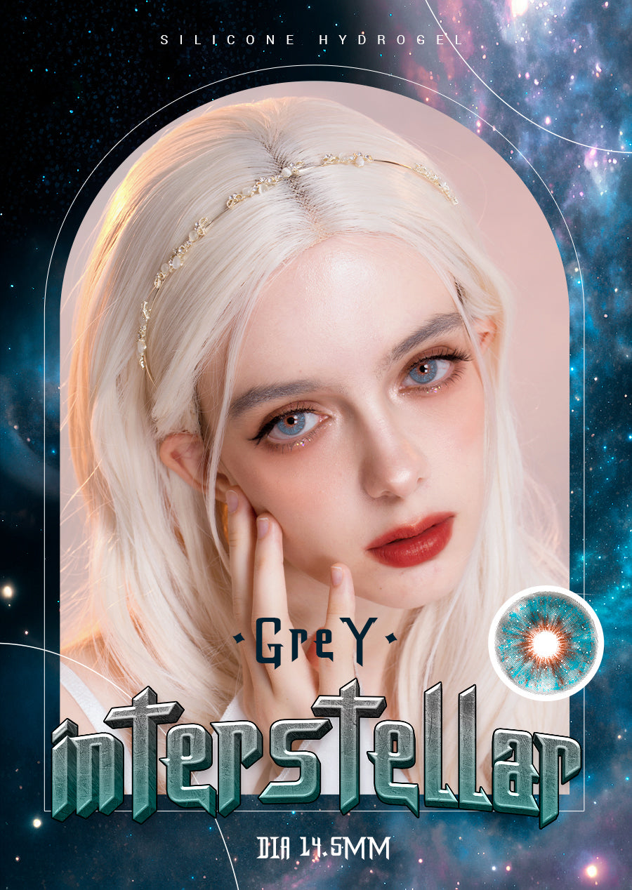 The most natural purple galaxy colored contacts