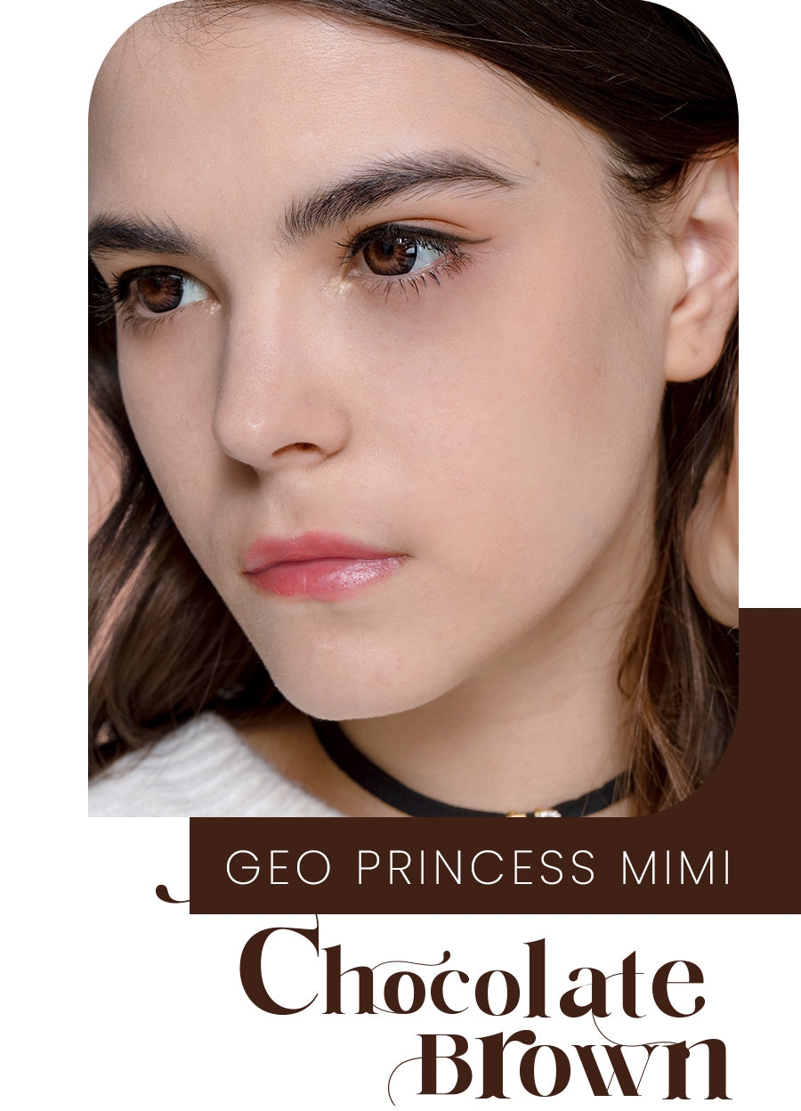 Princess Mimi  Chocolate Brown in model side look