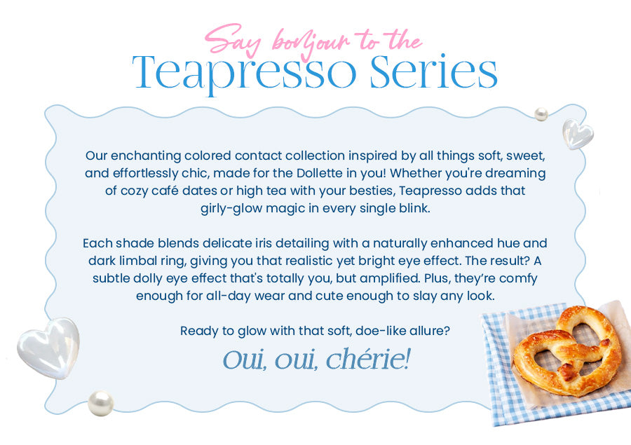 Uris Teapresso Sea Salt Blue Lenses