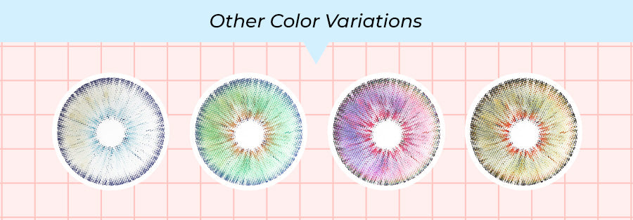 Four color variations Candycore series