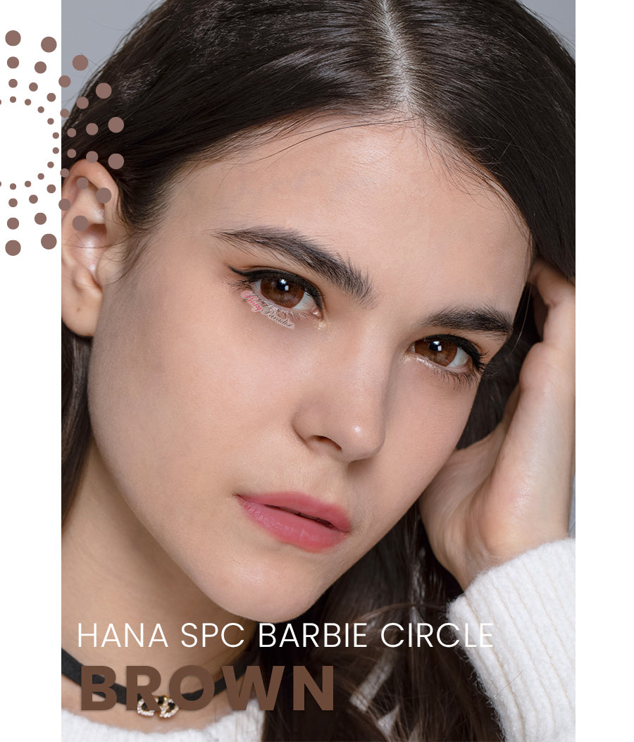 Hana spc barbie circle brown in Model