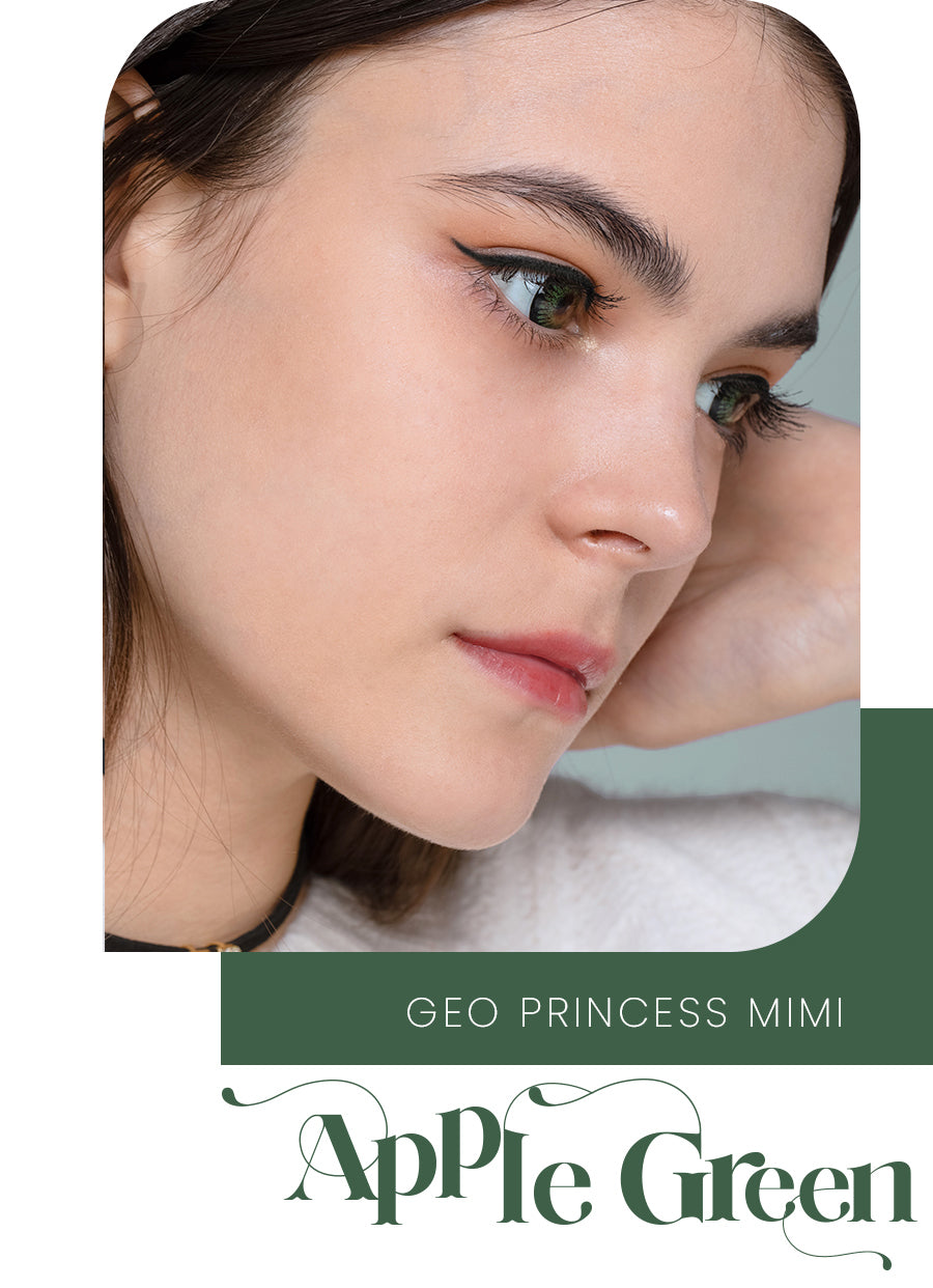 Princess Mimi Apple Green in model side look