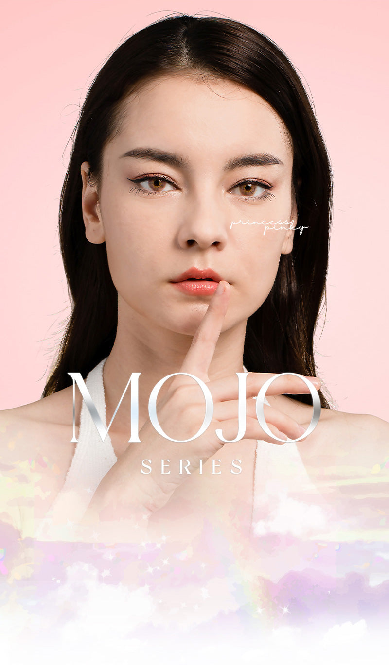 Princess Pinky Mojo pink Colored Contact Lenses