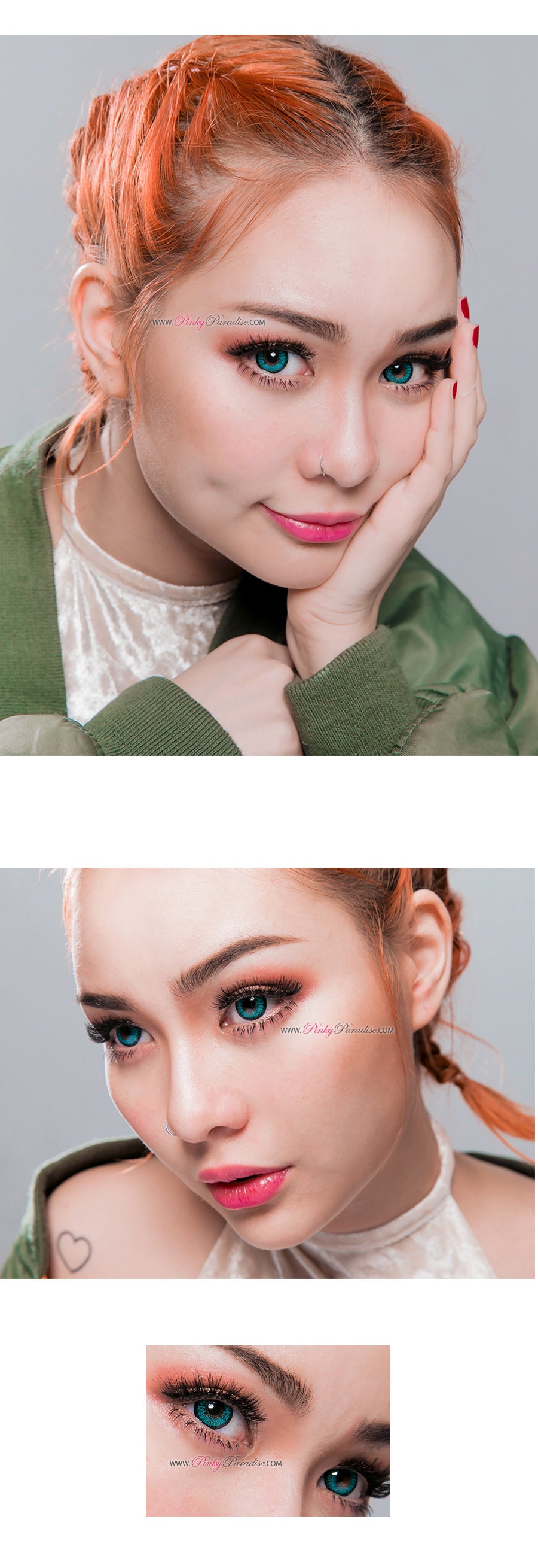 Venus Eye Aqua Circle Lenses (Colored Contacts)