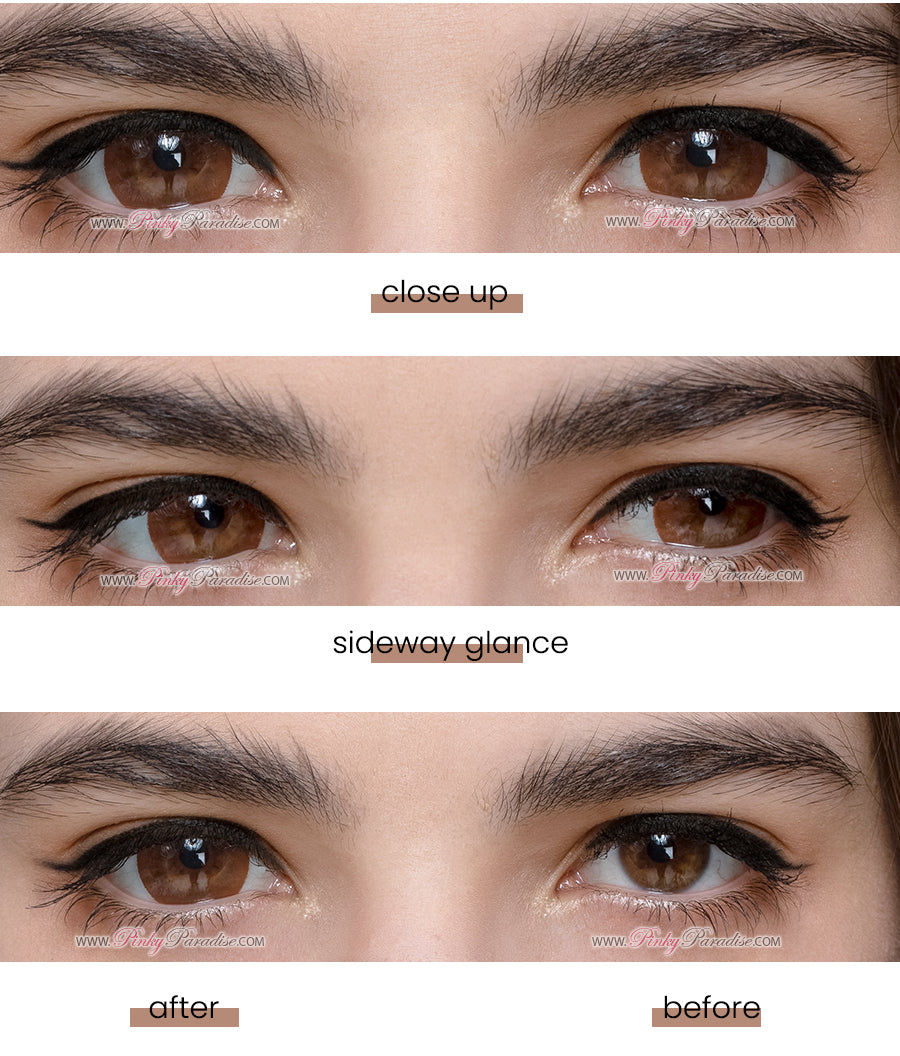 Hana spc barbie circle brown before and after