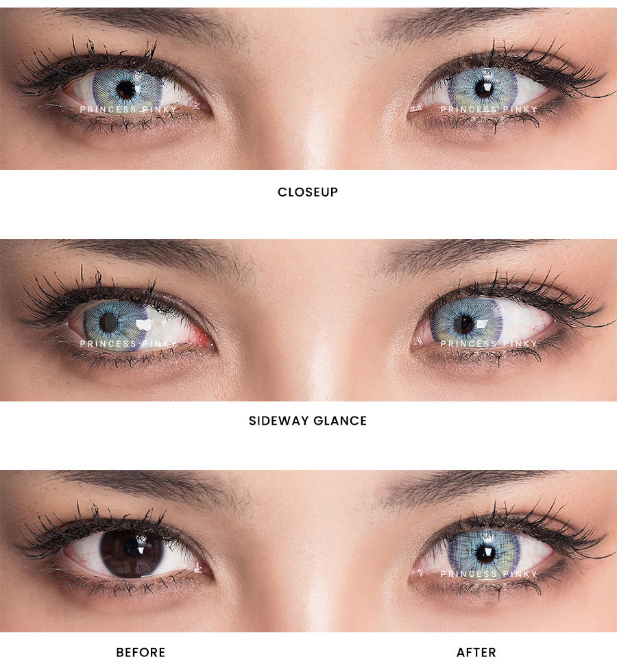 Candycore Ash Blue close up