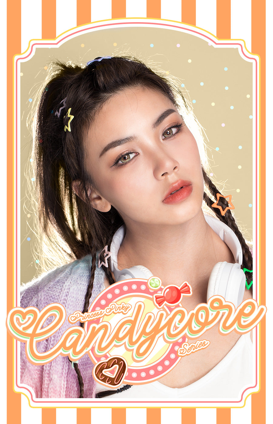 Princess Pinky Candycore Olive Brown