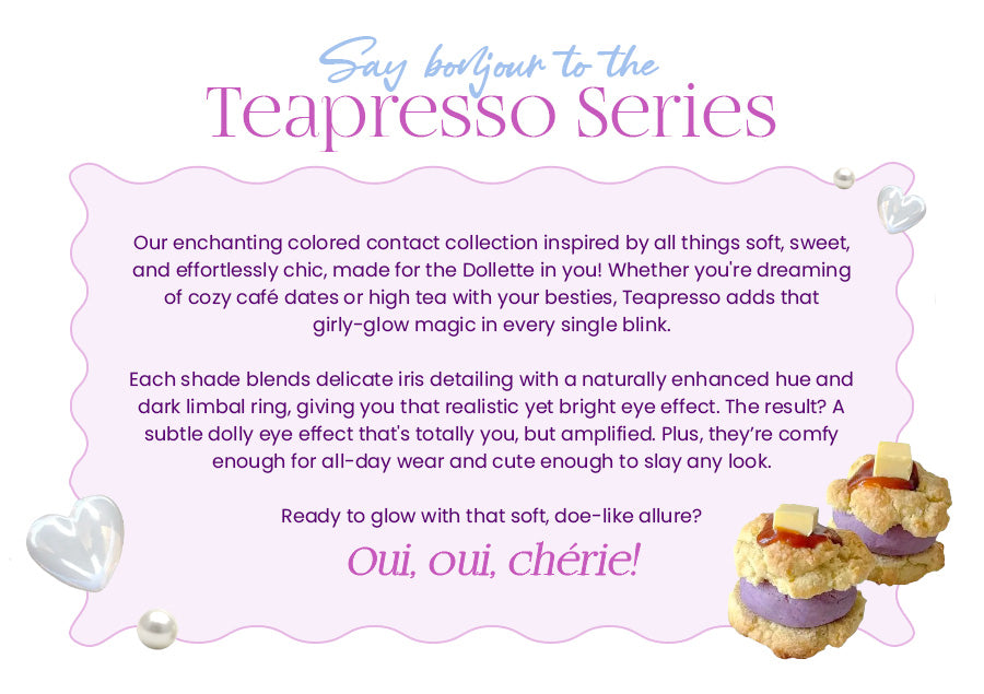 Uris Teapresso Taro Boba Lenses