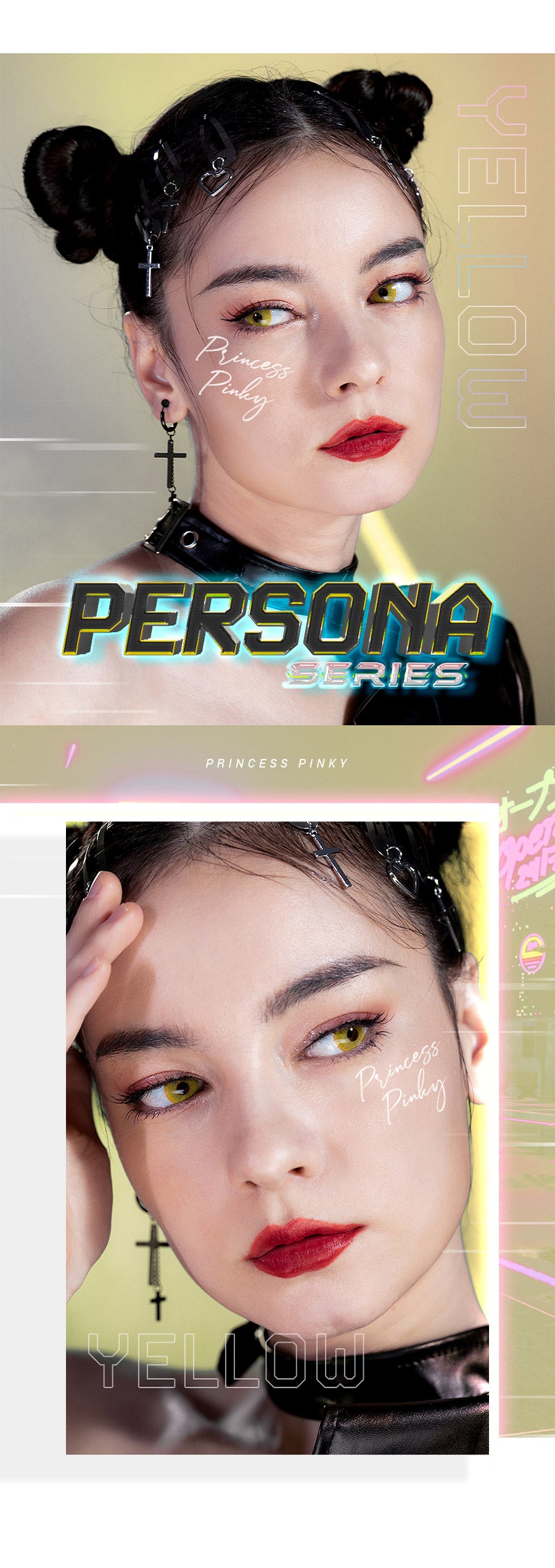 The best yellow contacts for an impressive cosplay look