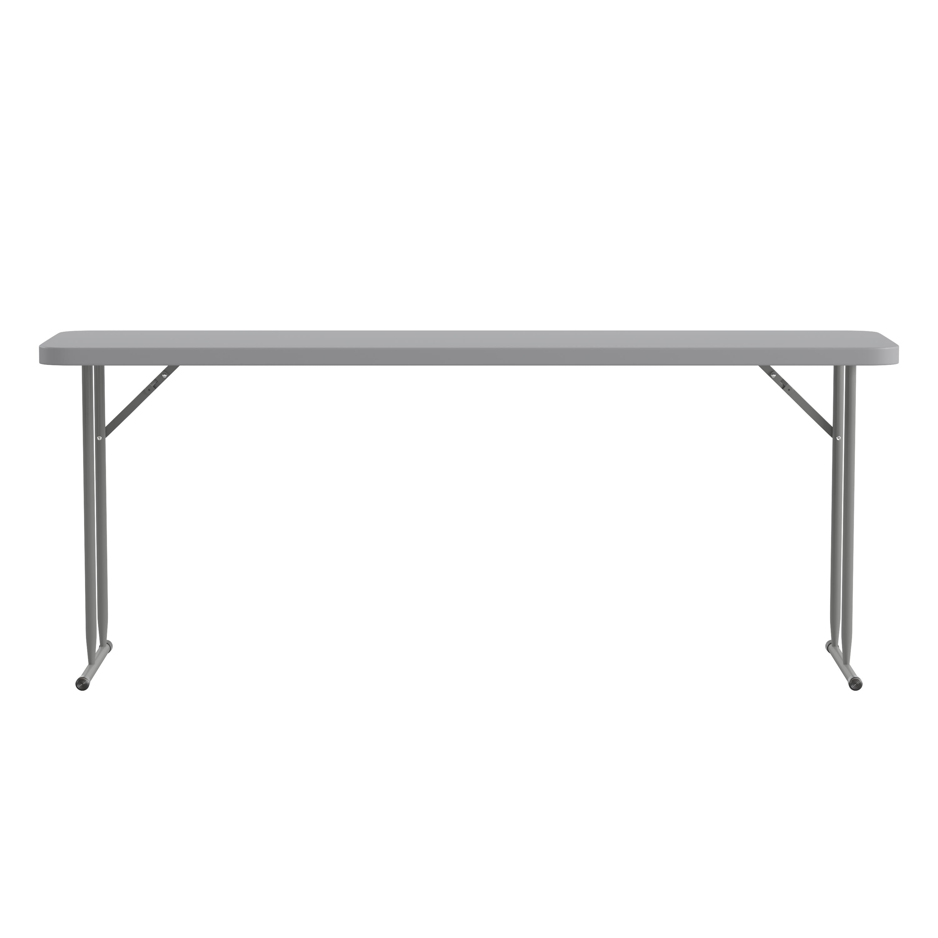 6-Foot Plastic Folding Training Table