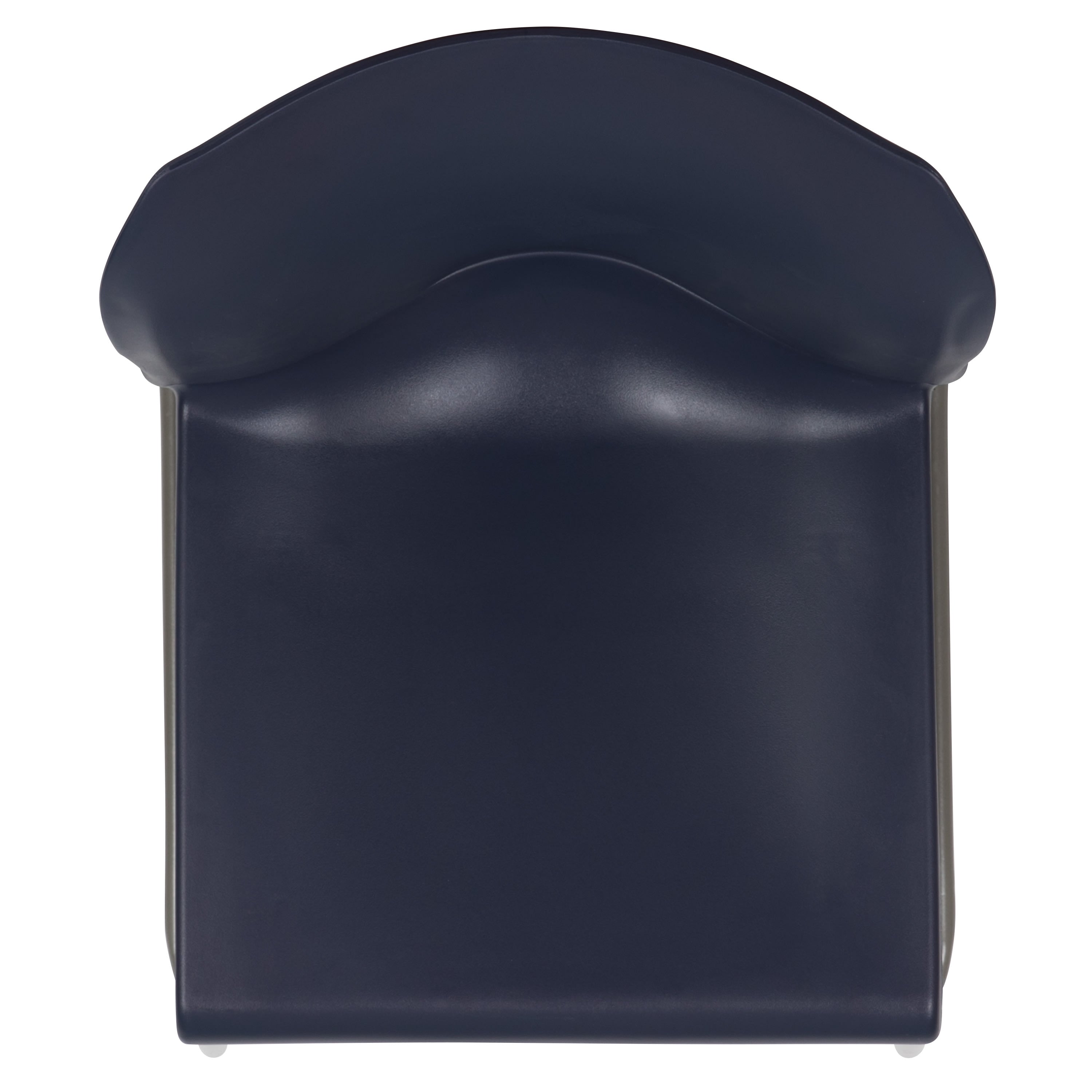 Contoured Stack Chair with Sled Base, 880 lb Capacity