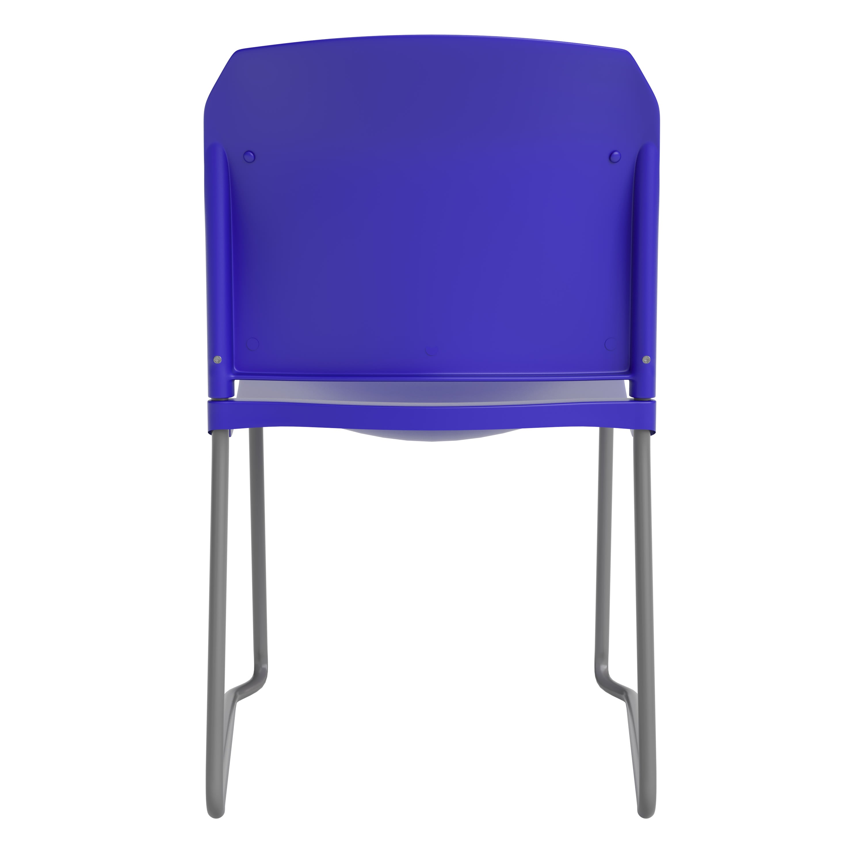 Contoured Stack Chair with Sled Base, 880 lb Capacity