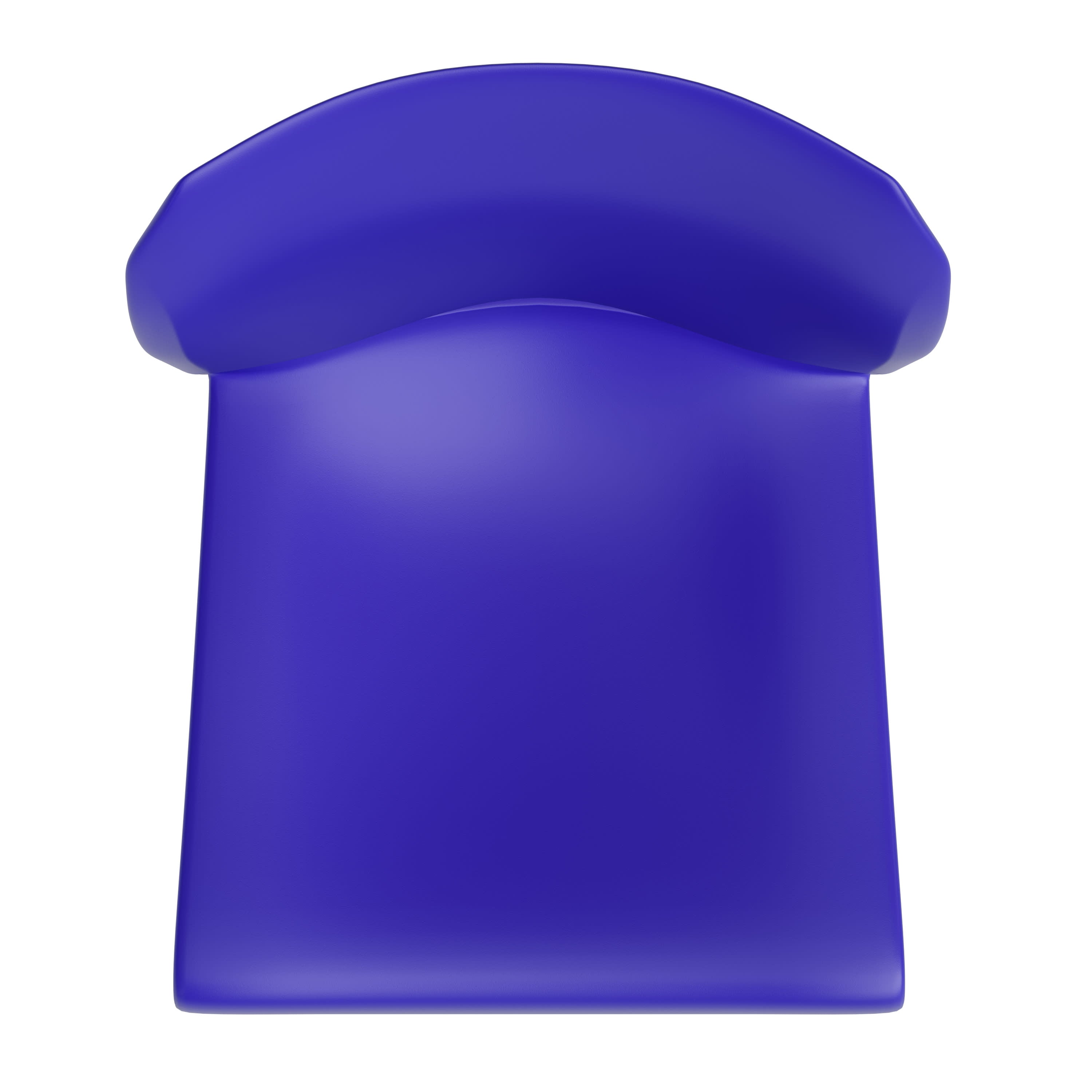 Contoured Stack Chair with Sled Base, 880 lb Capacity