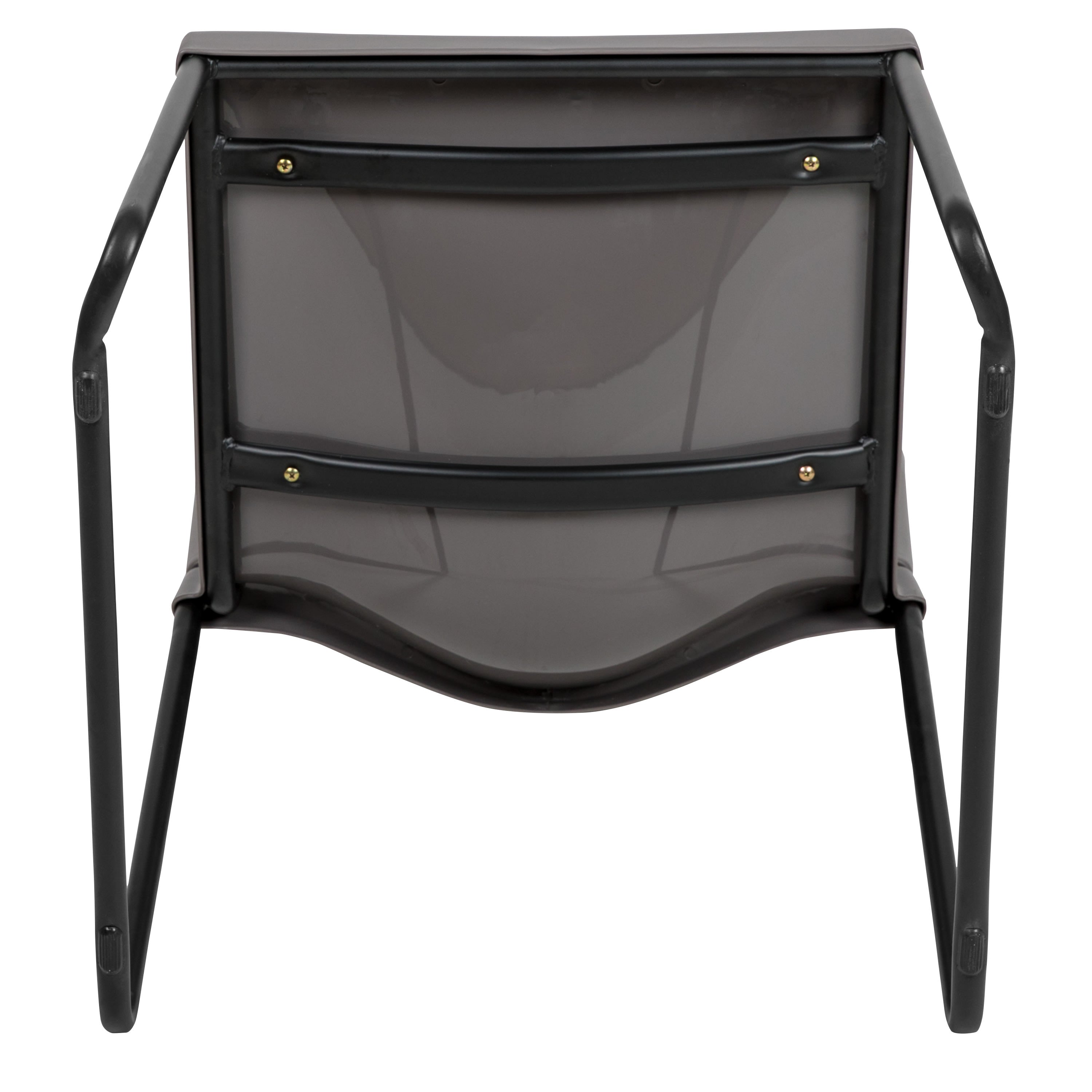Contoured Stack Chair with Sled Base, 880 lb Capacity