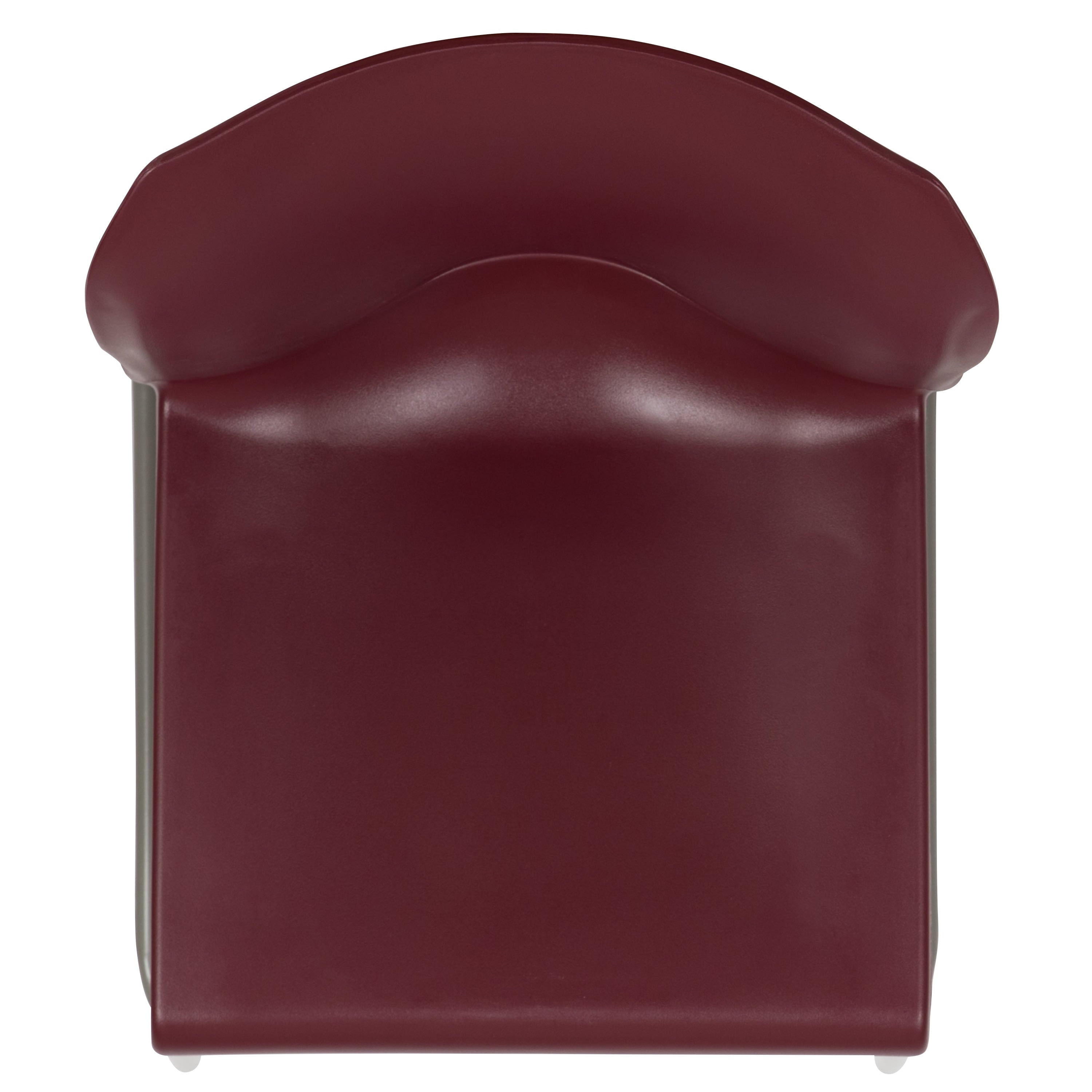Contoured Stack Chair with Sled Base, 880 lb Capacity