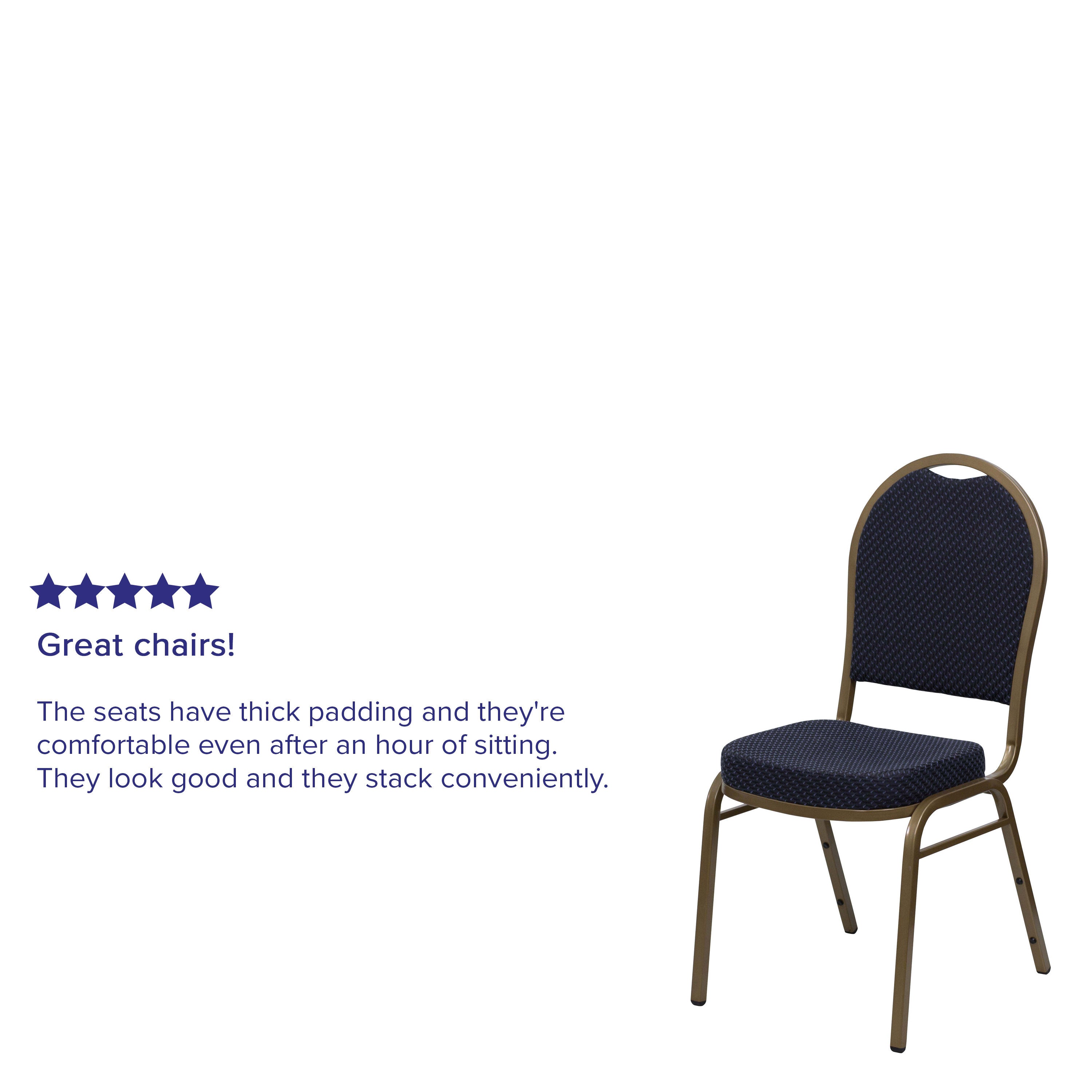 Dome Back Stacking Banquet Chair