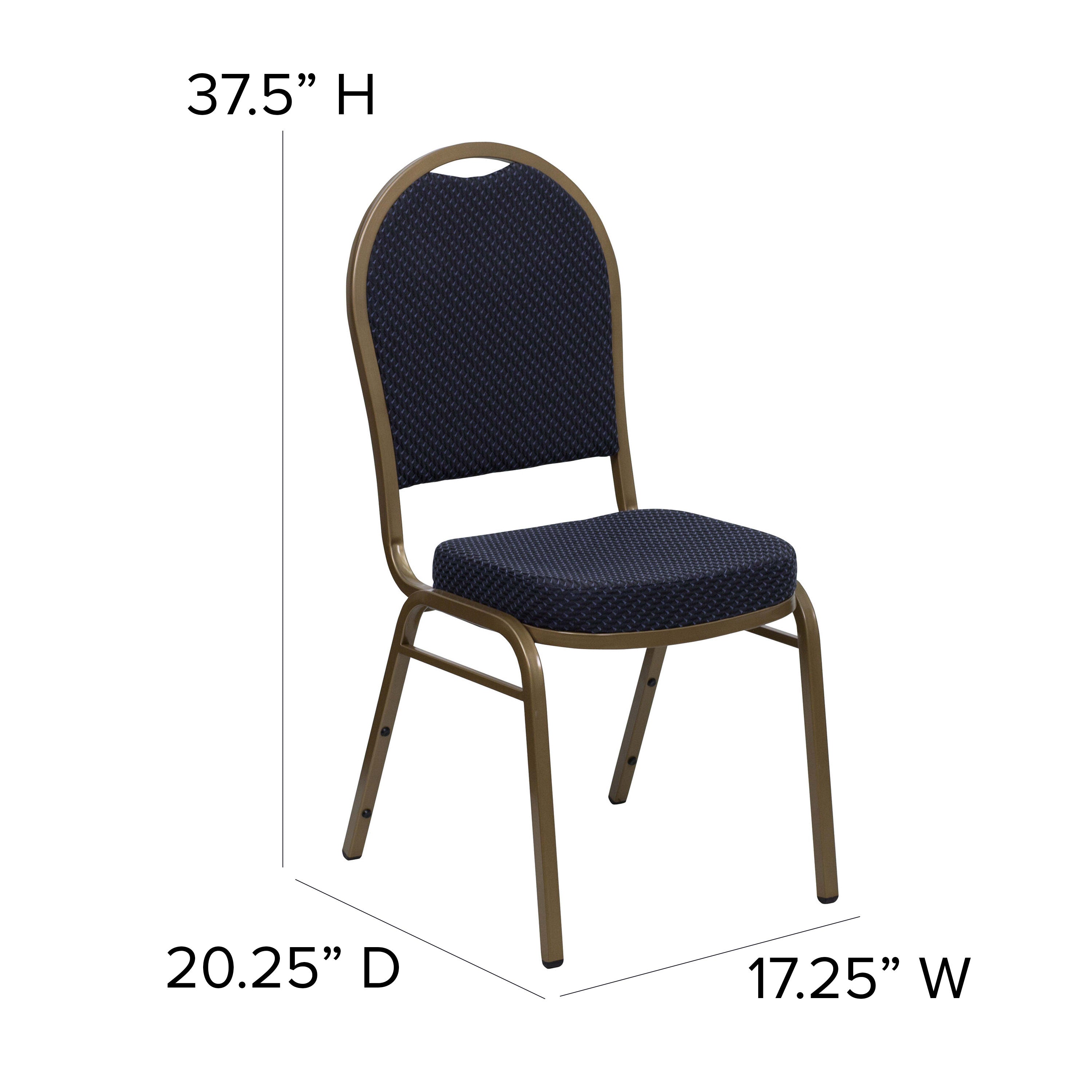 Dome Back Stacking Banquet Chair