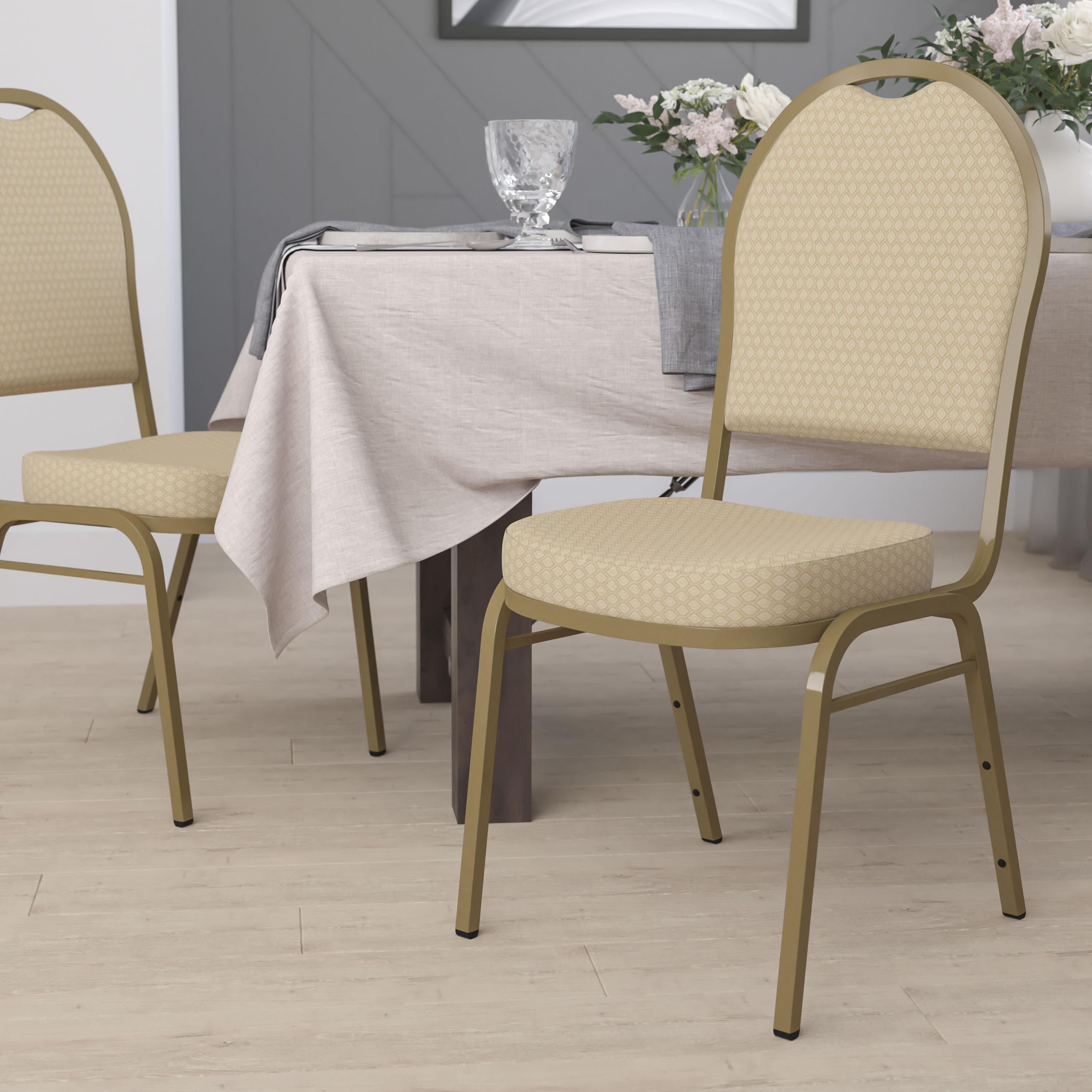 Dome Back Stacking Banquet Chair