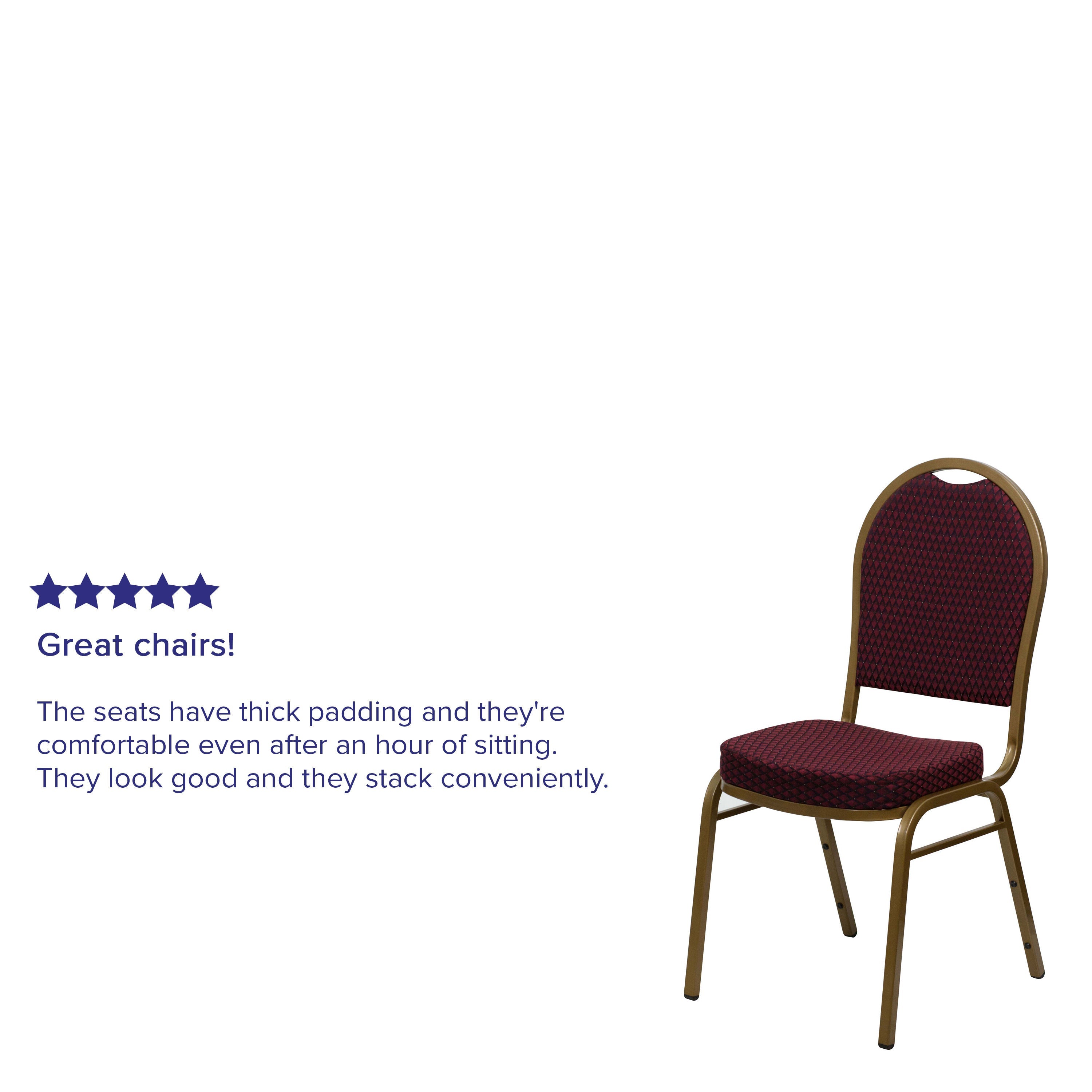 Dome Back Stacking Banquet Chair
