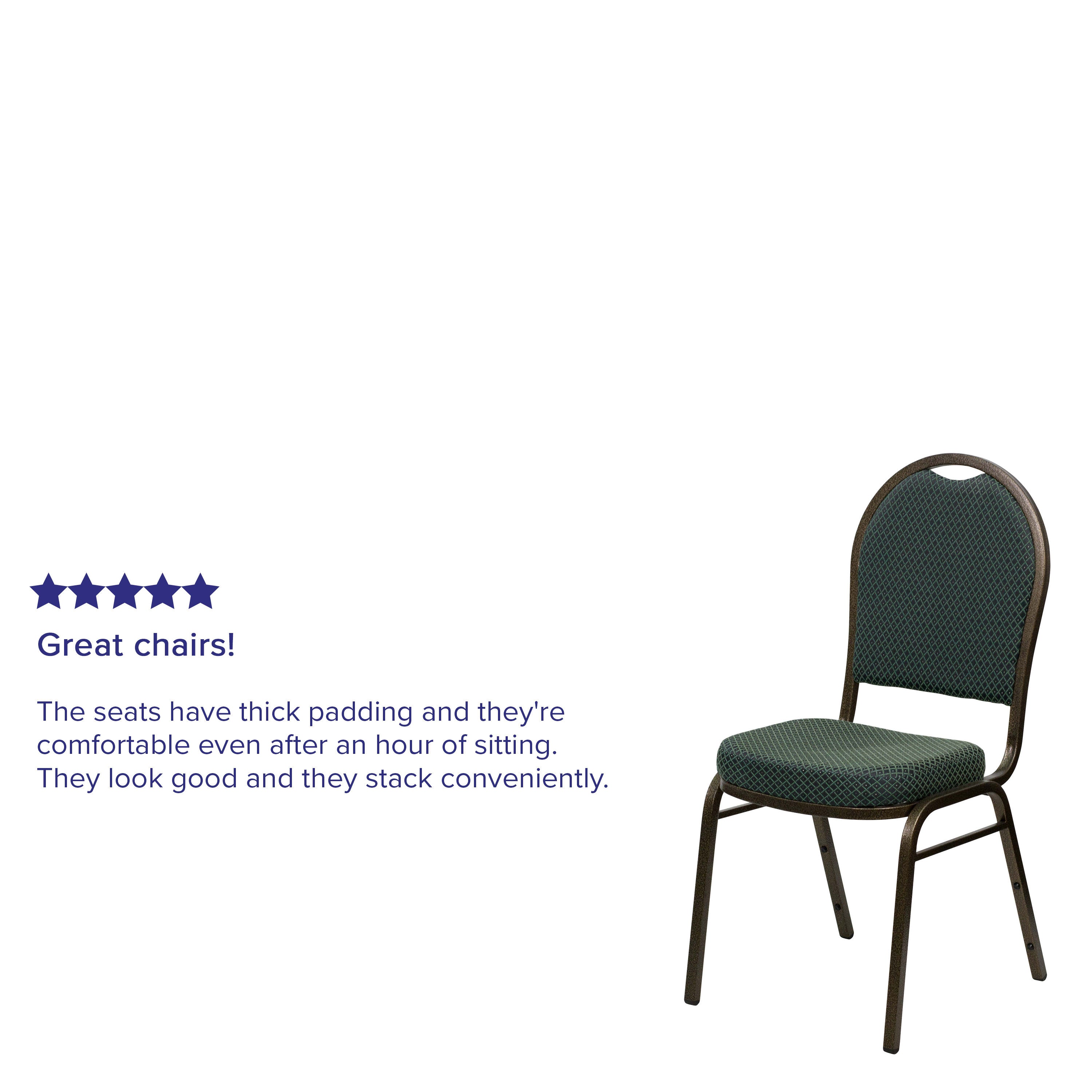 Dome Back Stacking Banquet Chair
