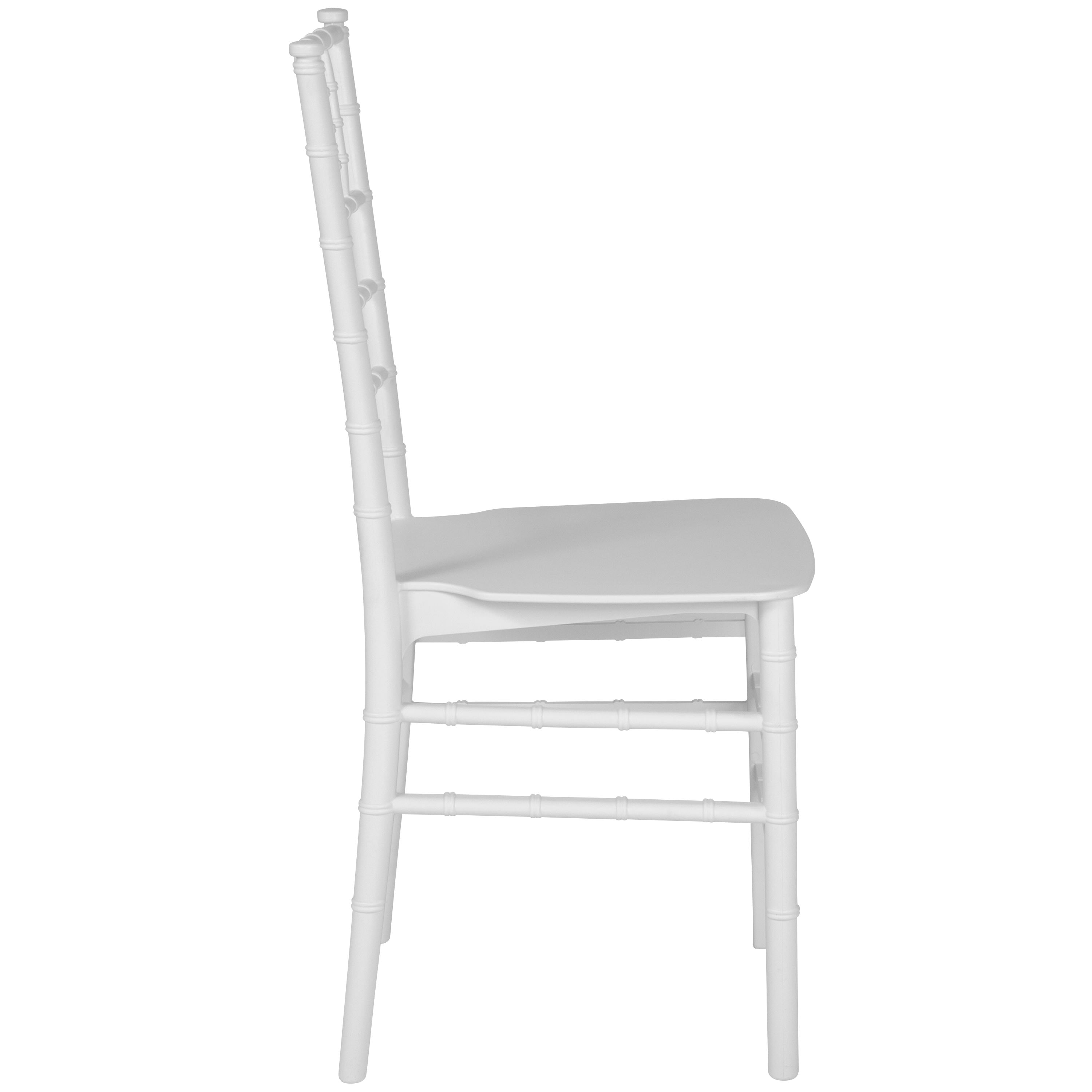 Resin Stackable Chiavari Chair with Cushion