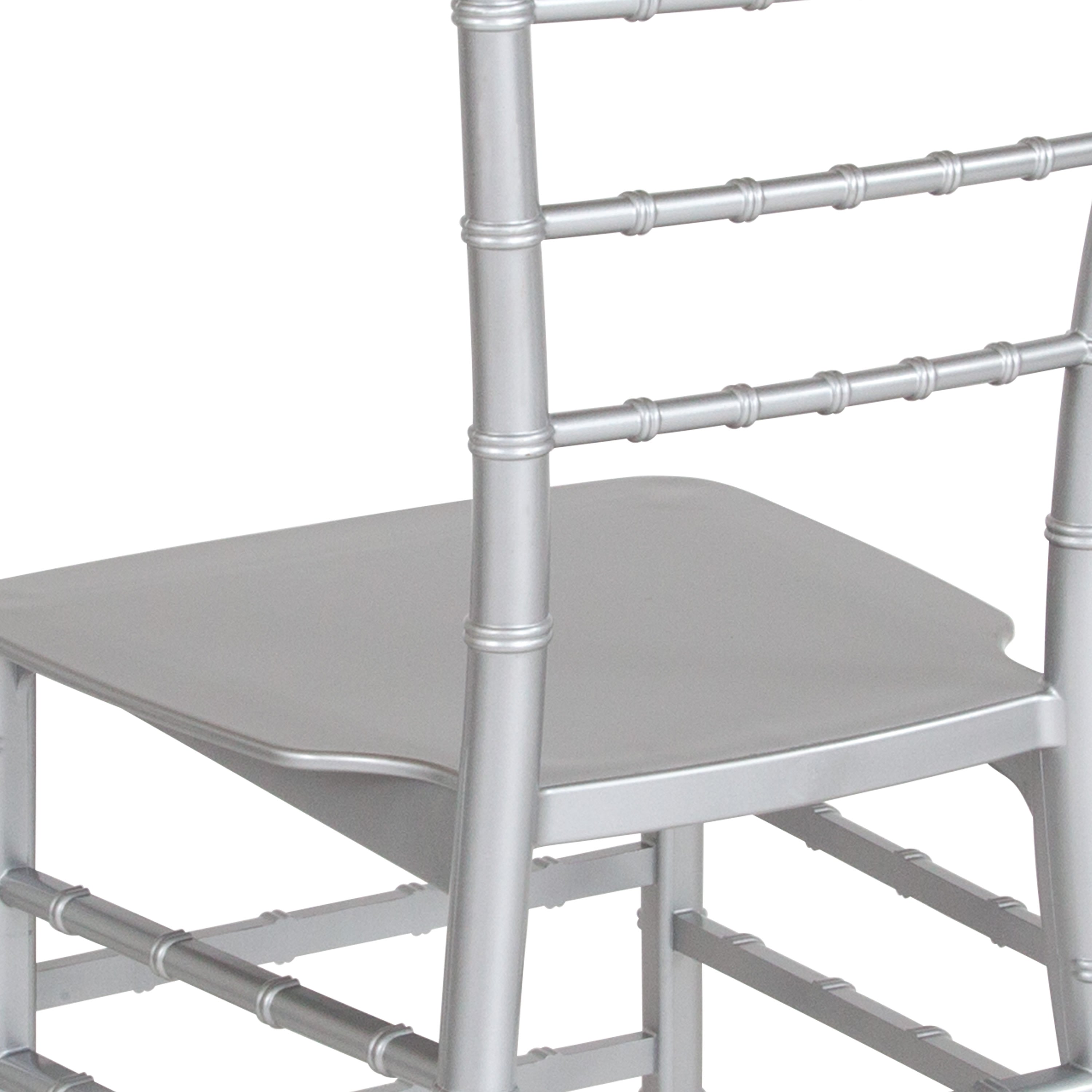 Resin Stackable Chiavari Chair with Cushion